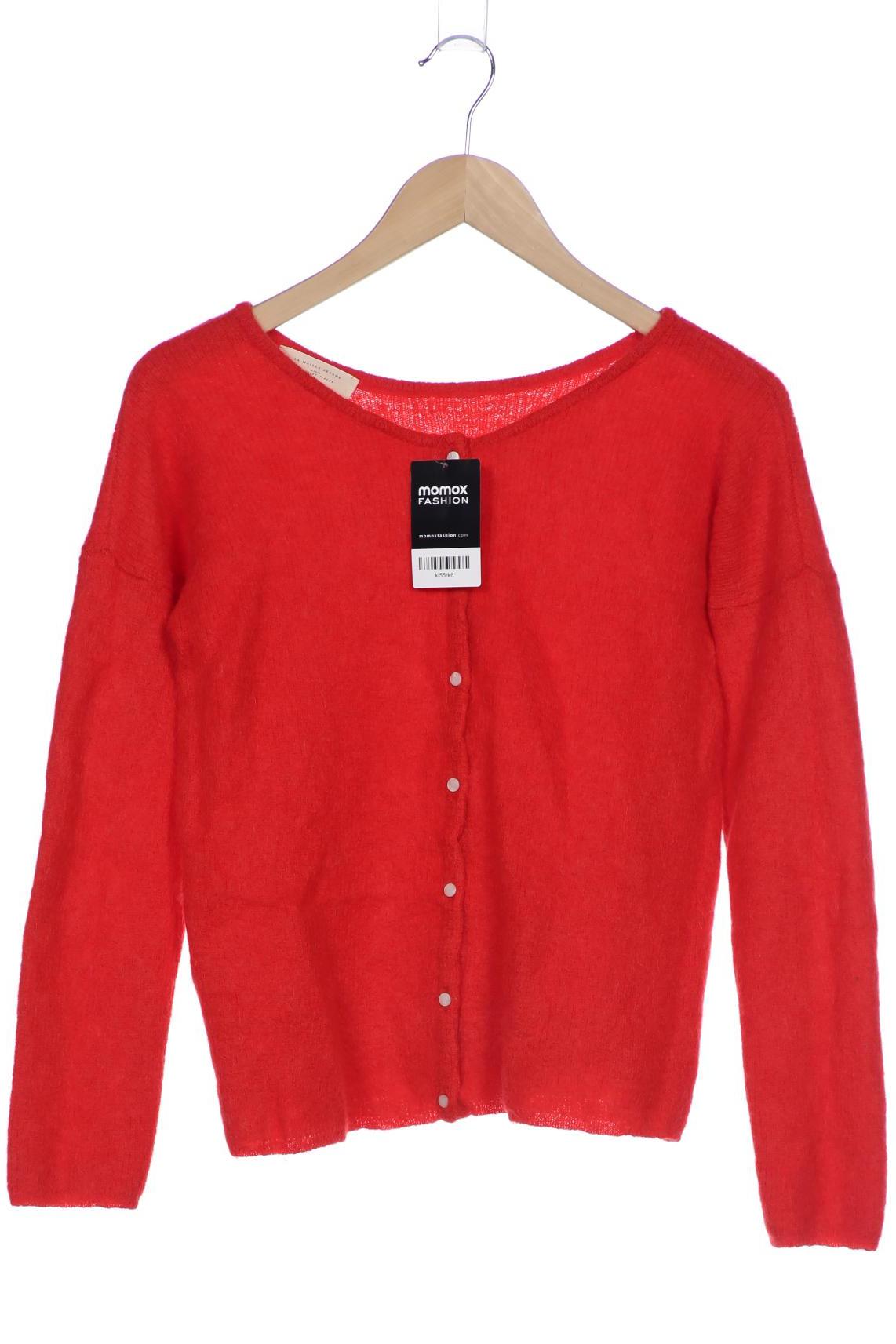 

Sezane Damen Strickjacke, rot, Gr. 38