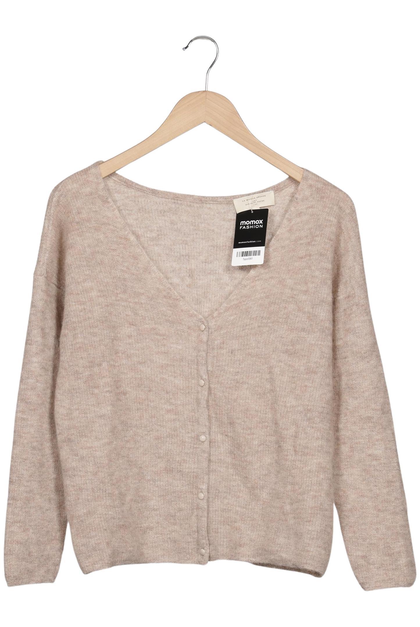 

Sezane Damen Strickjacke, beige, Gr. 36