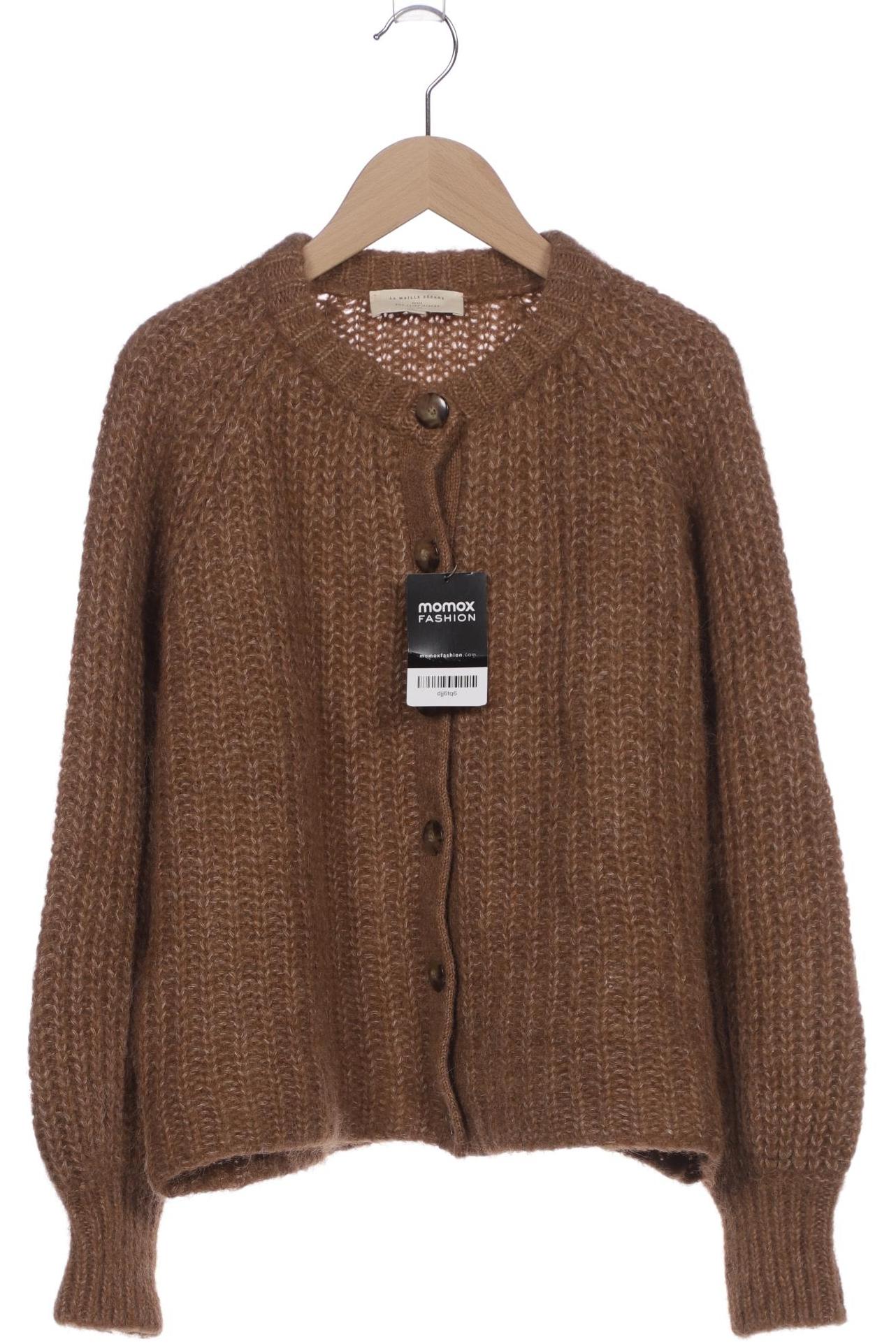 

Sezane Damen Strickjacke, braun, Gr. 34
