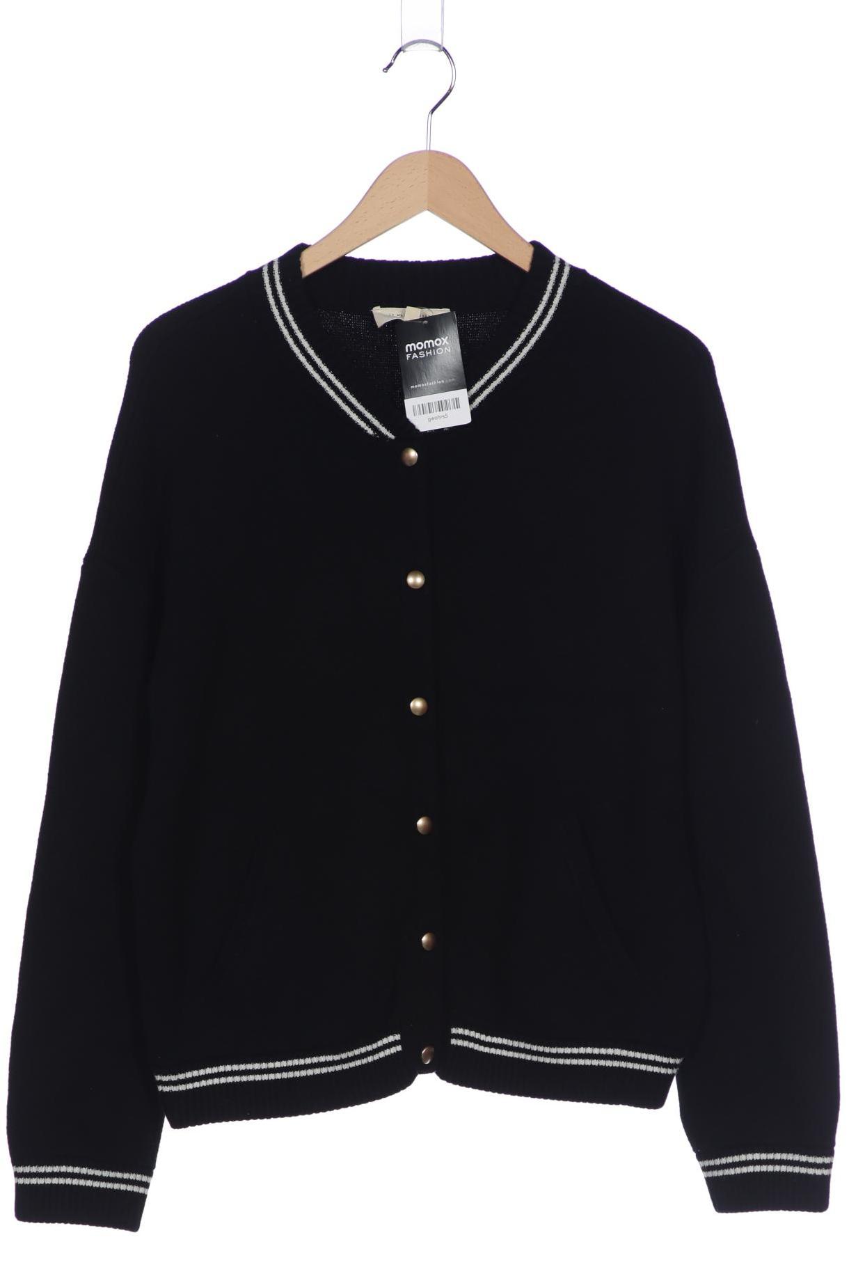

Sezane Damen Strickjacke, schwarz, Gr. 44