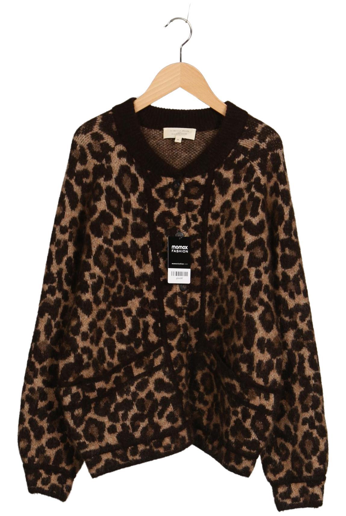 

Sezane Damen Strickjacke, braun, Gr. 38