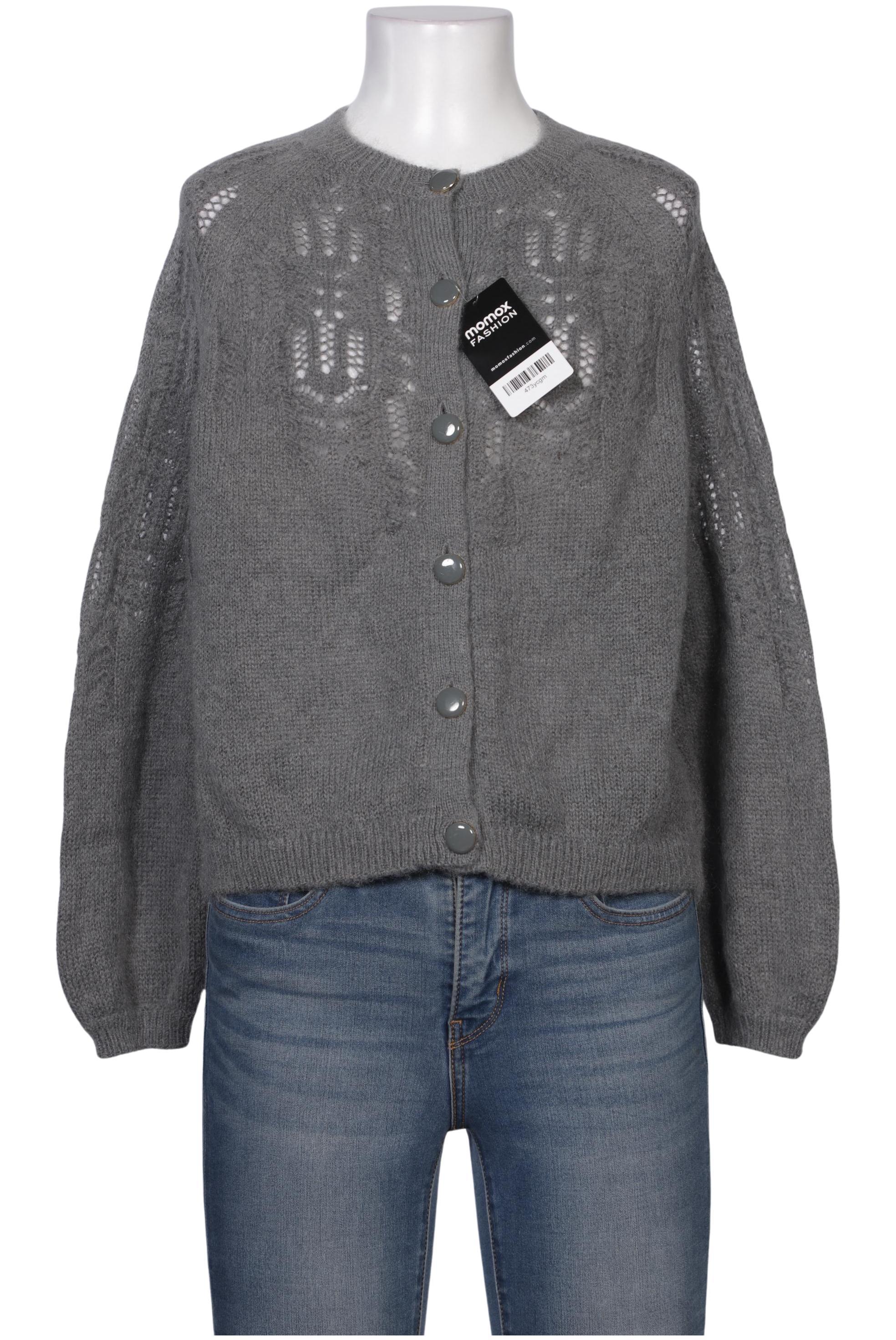 

Sezane Damen Strickjacke, grau, Gr. 36