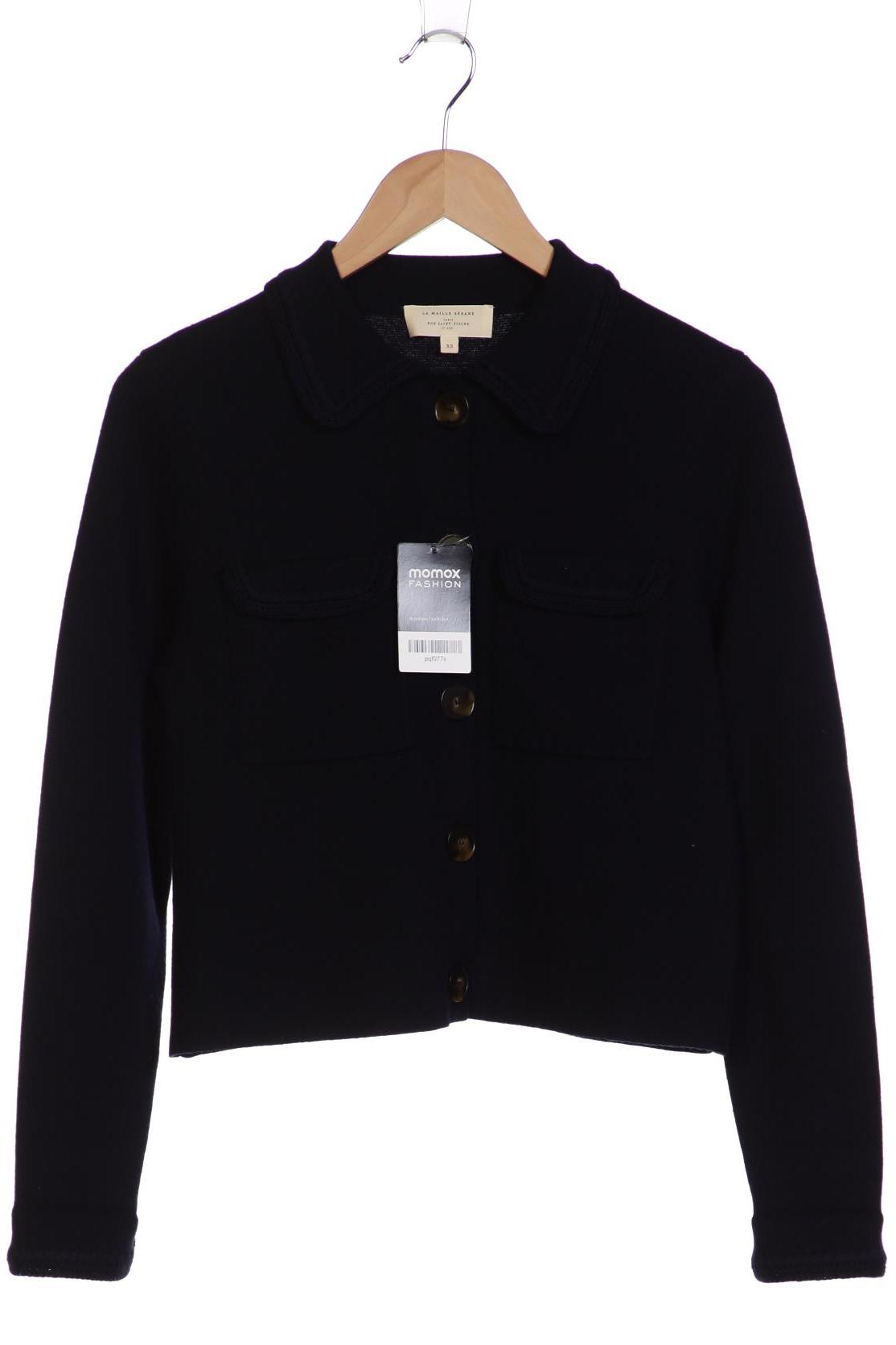 

Sezane Damen Strickjacke, marineblau, Gr. 34