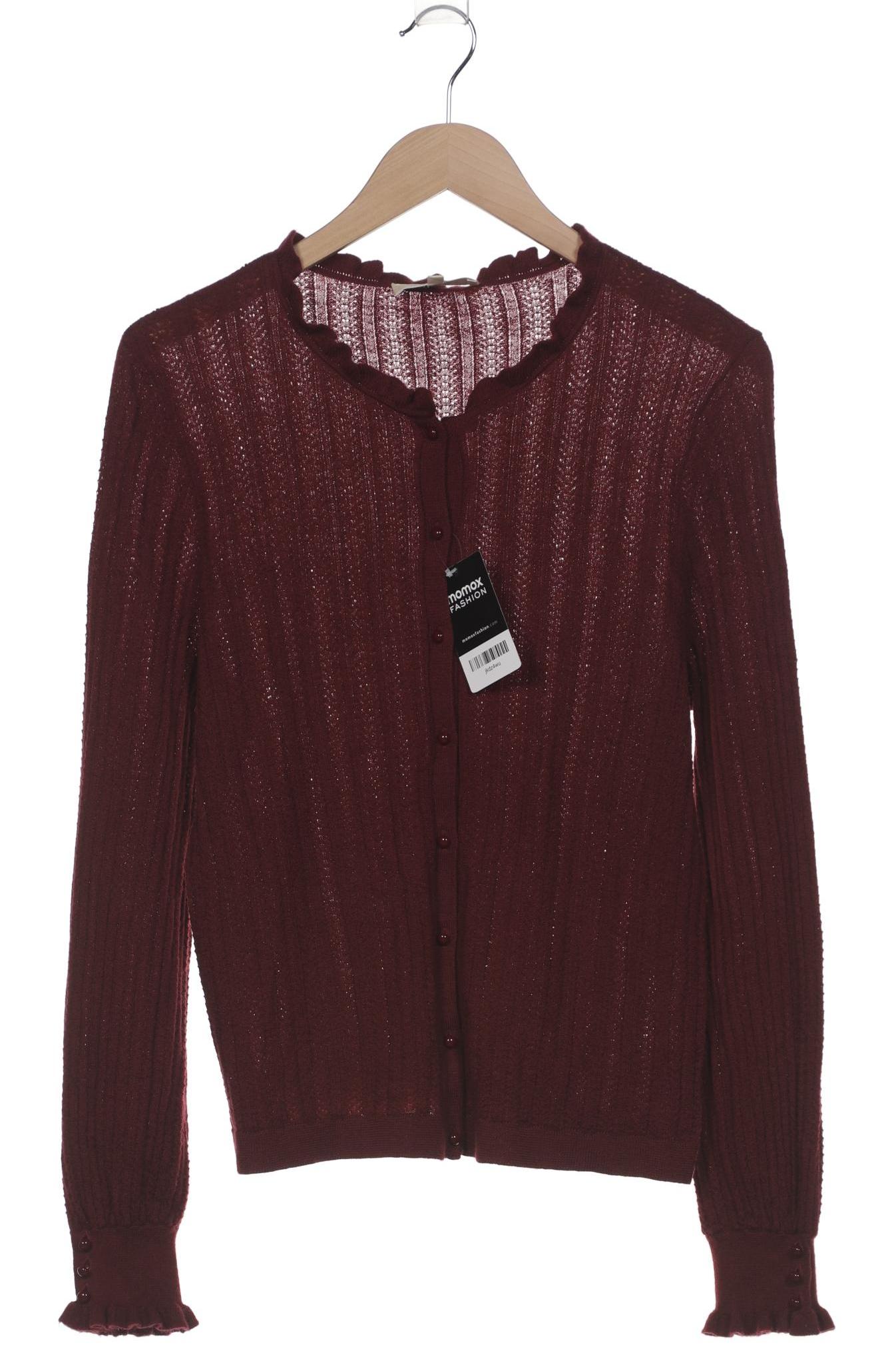 

Sezane Damen Strickjacke, bordeaux, Gr. 44