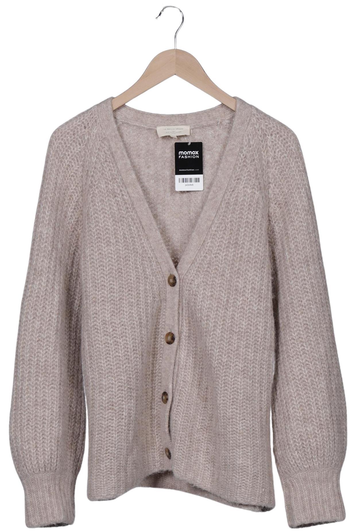 

Sezane Damen Strickjacke, beige, Gr. 44