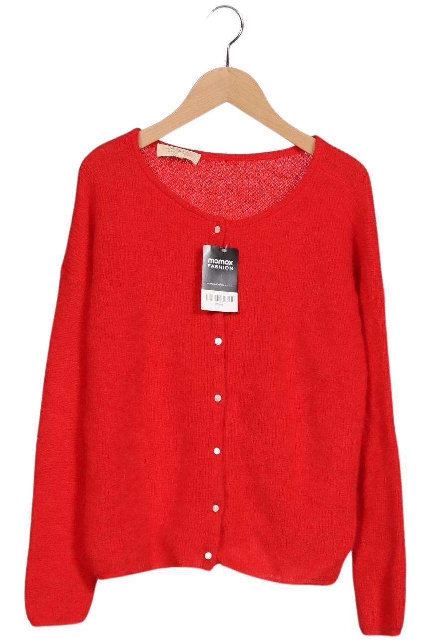 

Sezane Damen Strickjacke, rot, Gr. 36