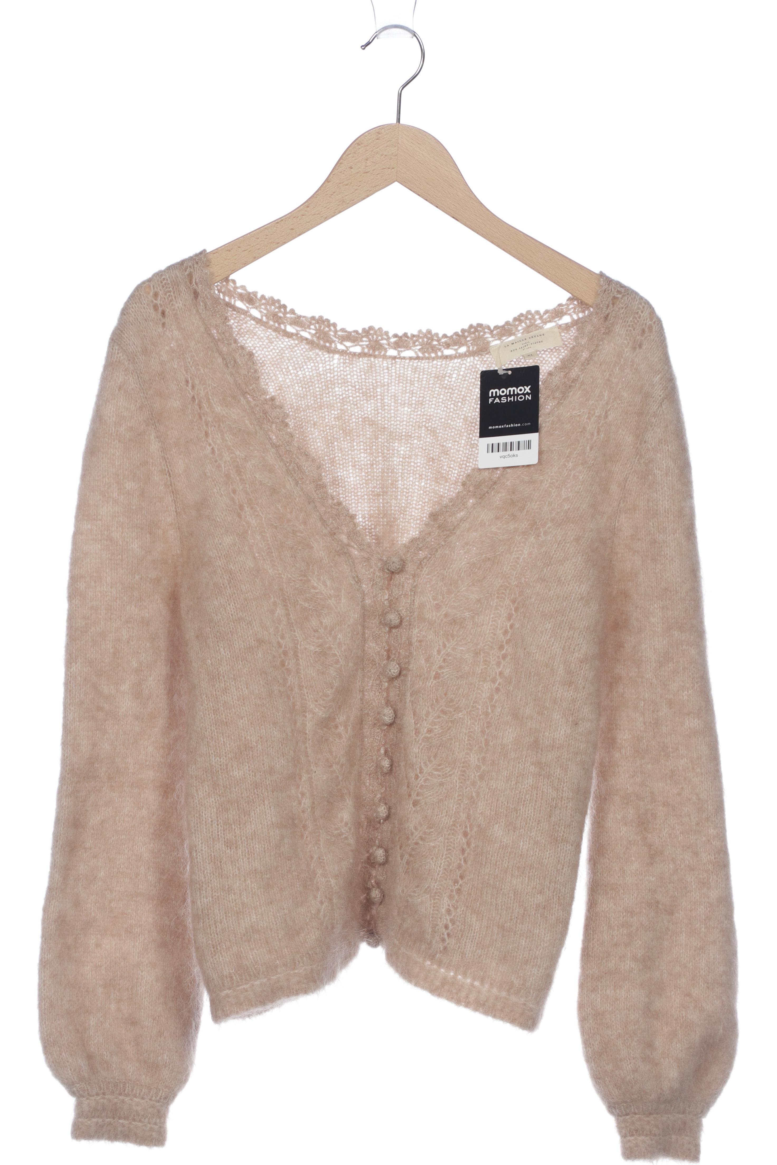 

Sezane Damen Strickjacke, beige, Gr. 44