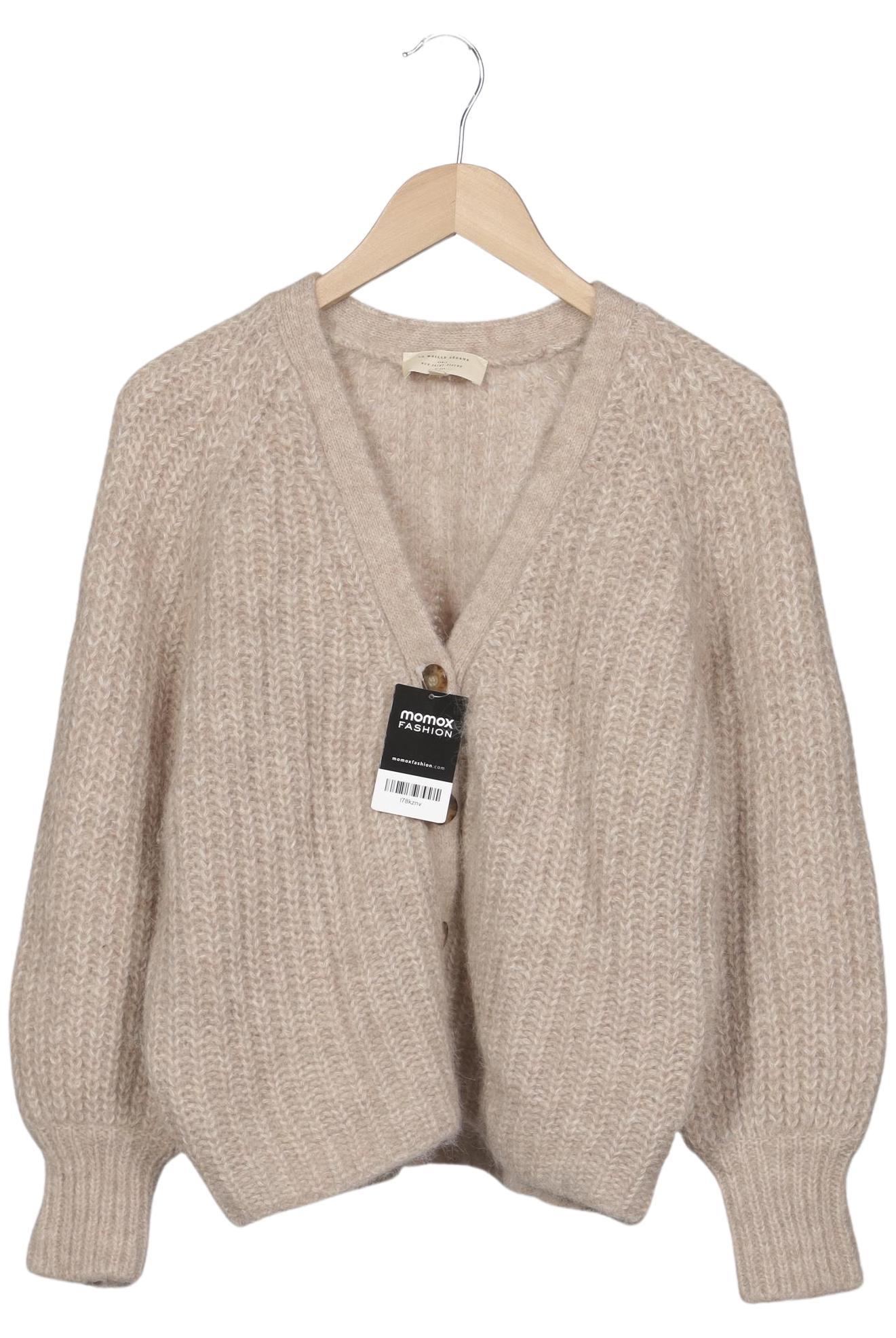 

Sezane Damen Strickjacke, beige, Gr. 36