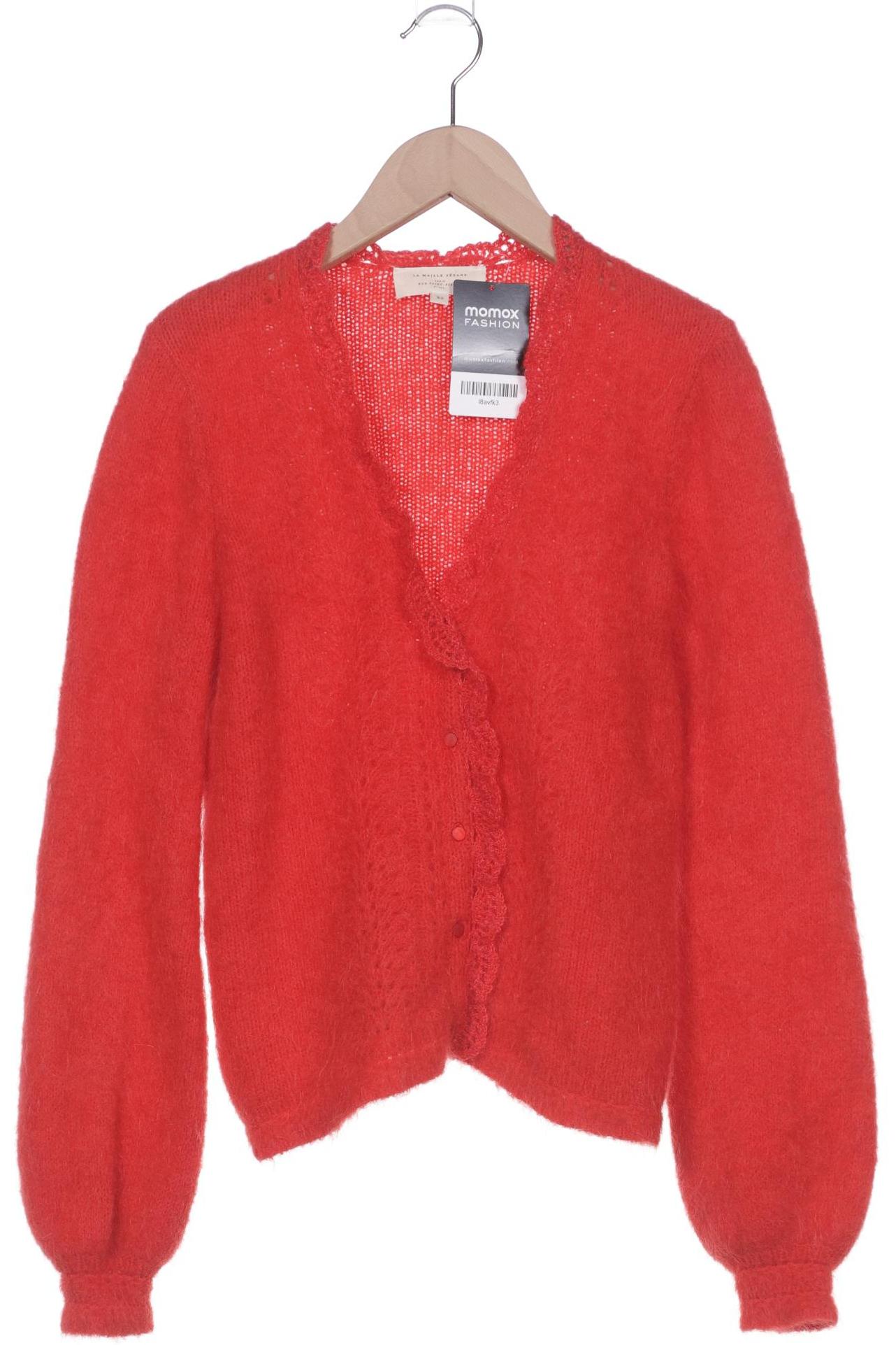 

Sezane Damen Strickjacke, rot, Gr. 34