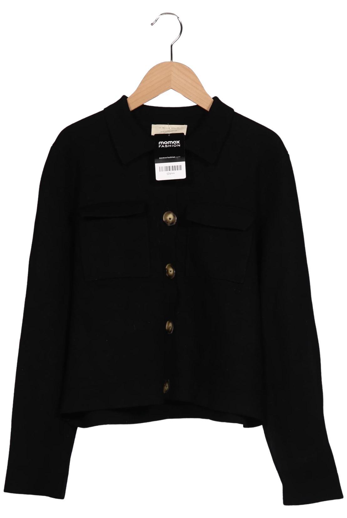 

Sezane Damen Strickjacke, schwarz, Gr. 42