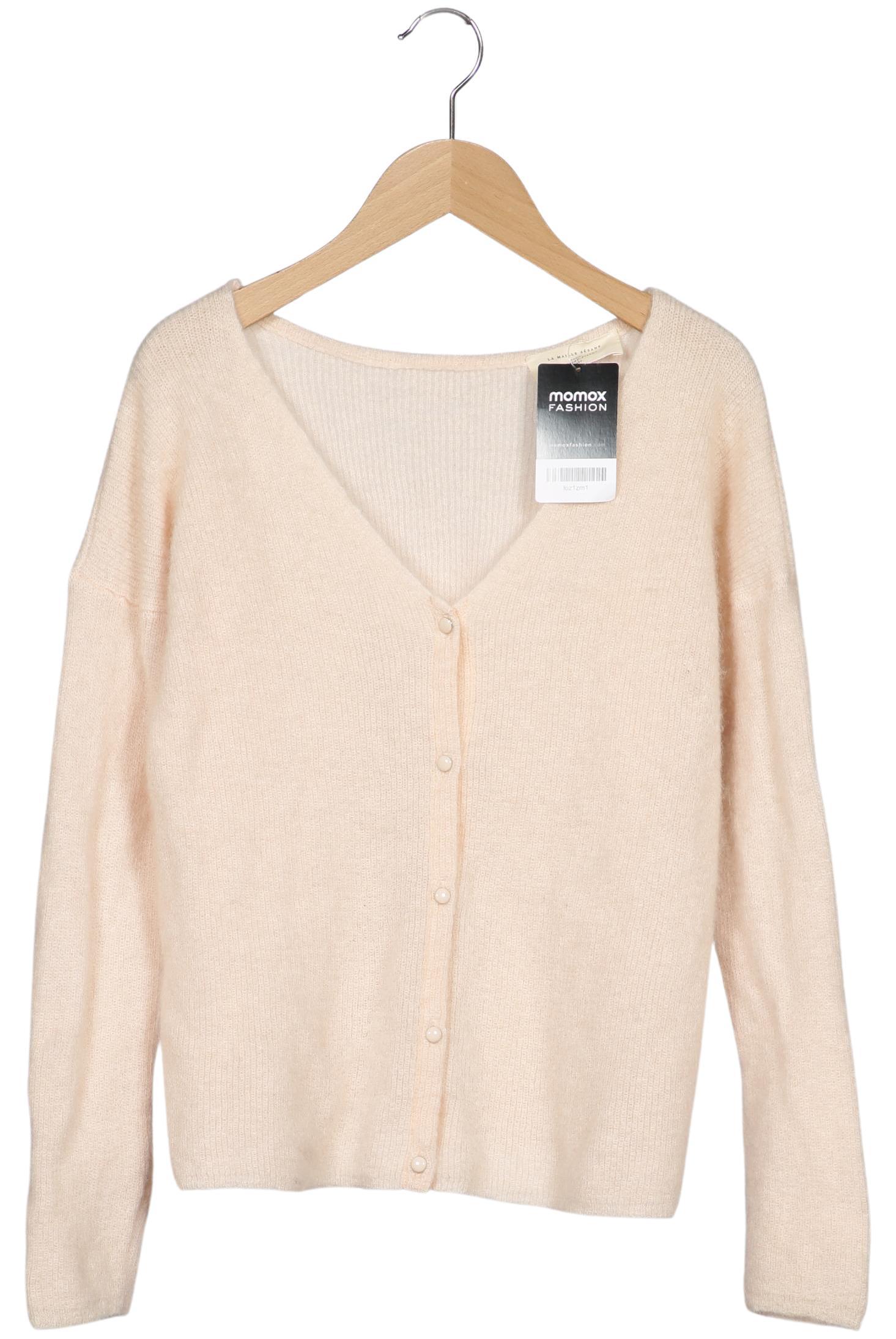 

Sezane Damen Strickjacke, beige, Gr. 36