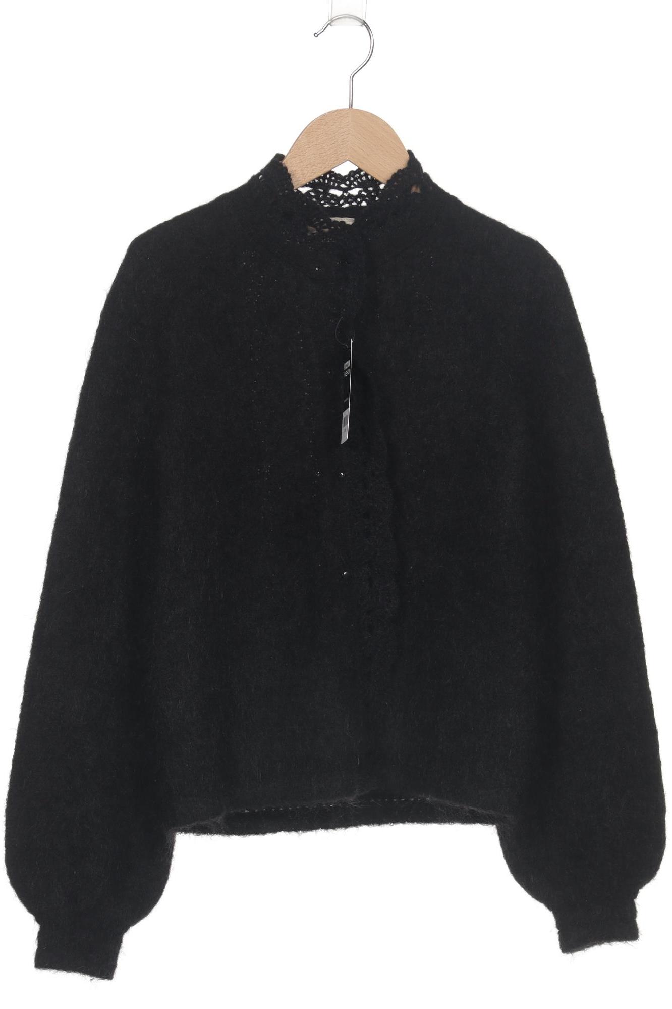 

Sezane Damen Strickjacke, schwarz, Gr. 34