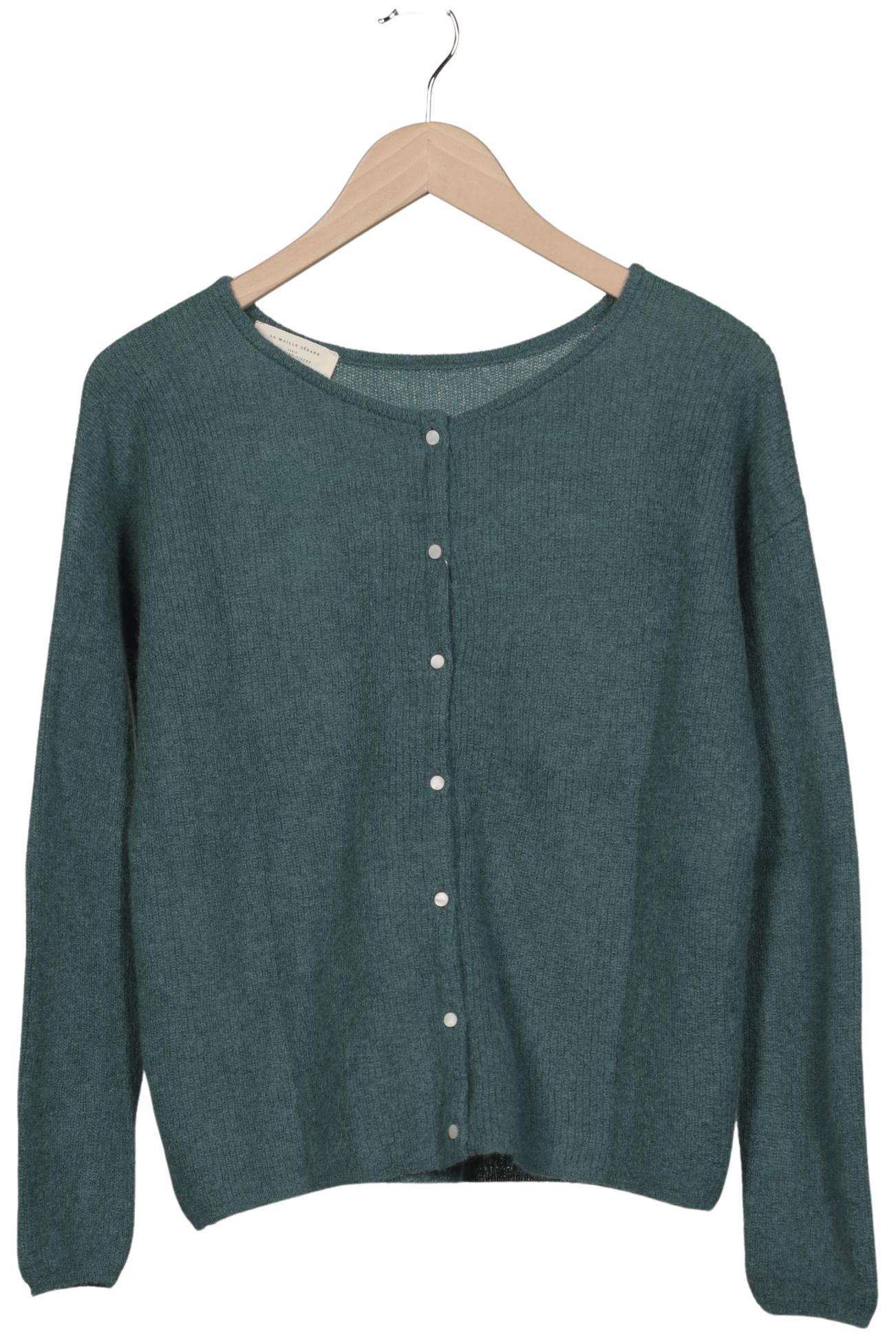 

Sezane Damen Strickjacke, grün, Gr. 34