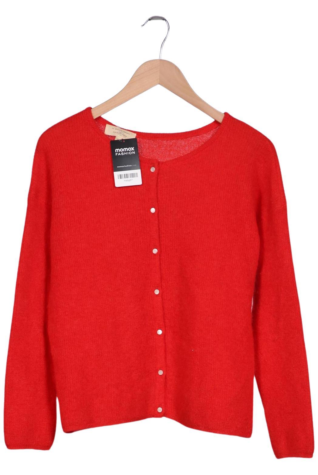 

Sezane Damen Strickjacke, rot, Gr. 36