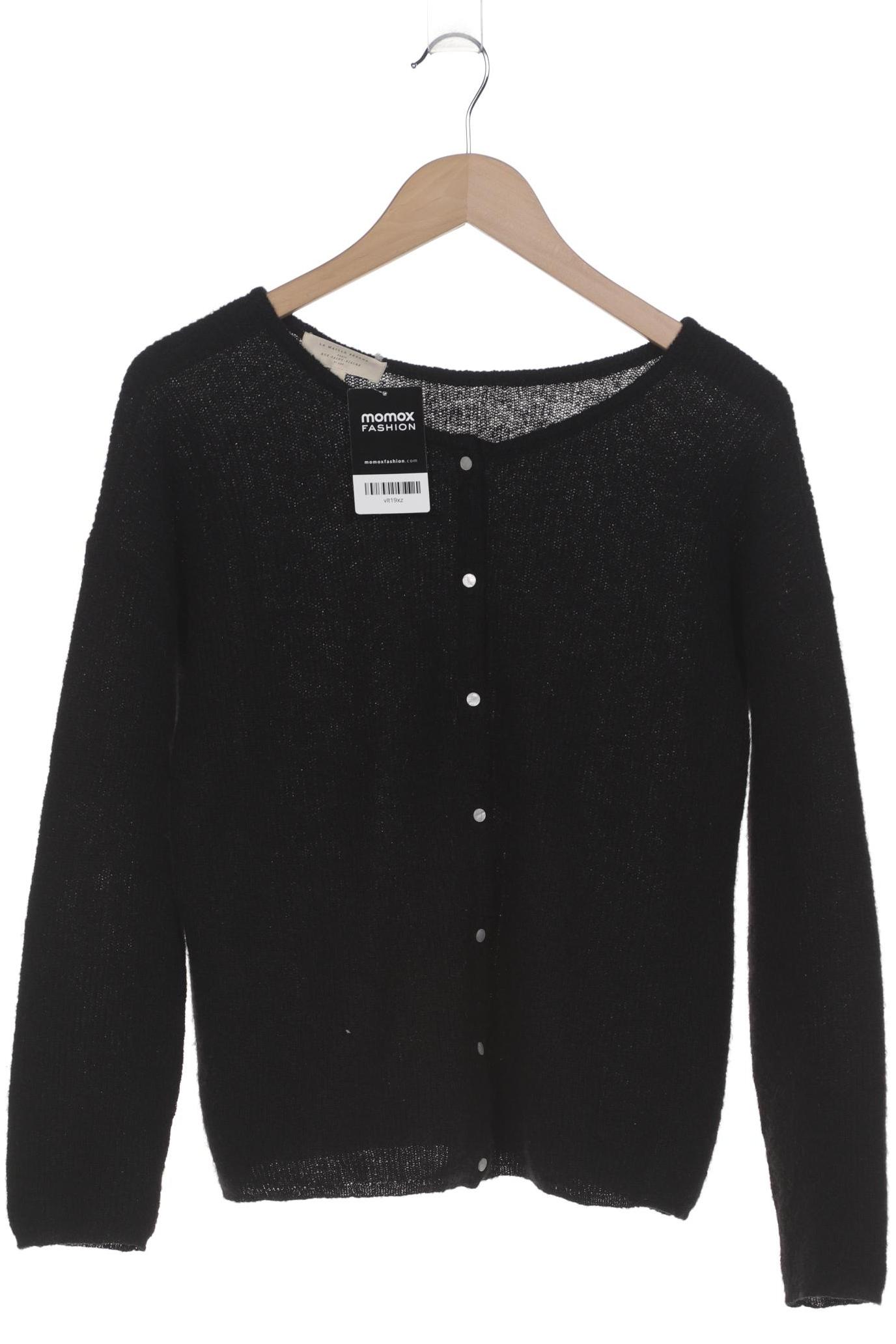 

Sezane Damen Strickjacke, schwarz, Gr. 36