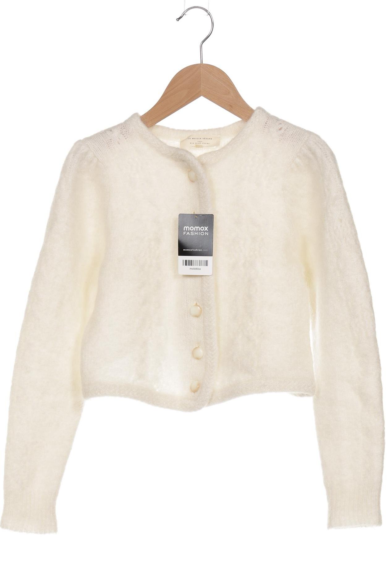 

Sezane Damen Strickjacke, cremeweiß, Gr. 36