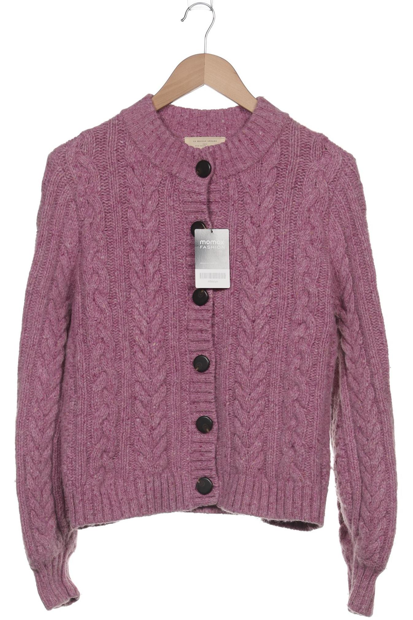 

Sezane Damen Strickjacke, pink, Gr. 38