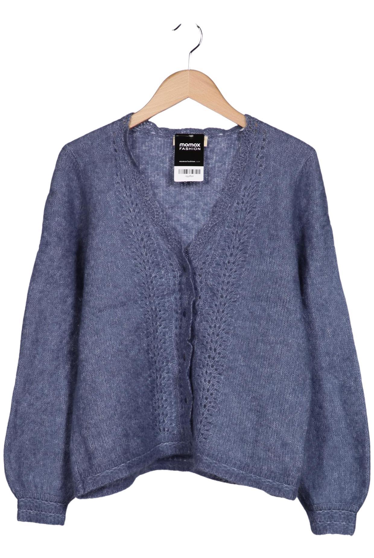 

Sezane Damen Strickjacke, blau, Gr. 42