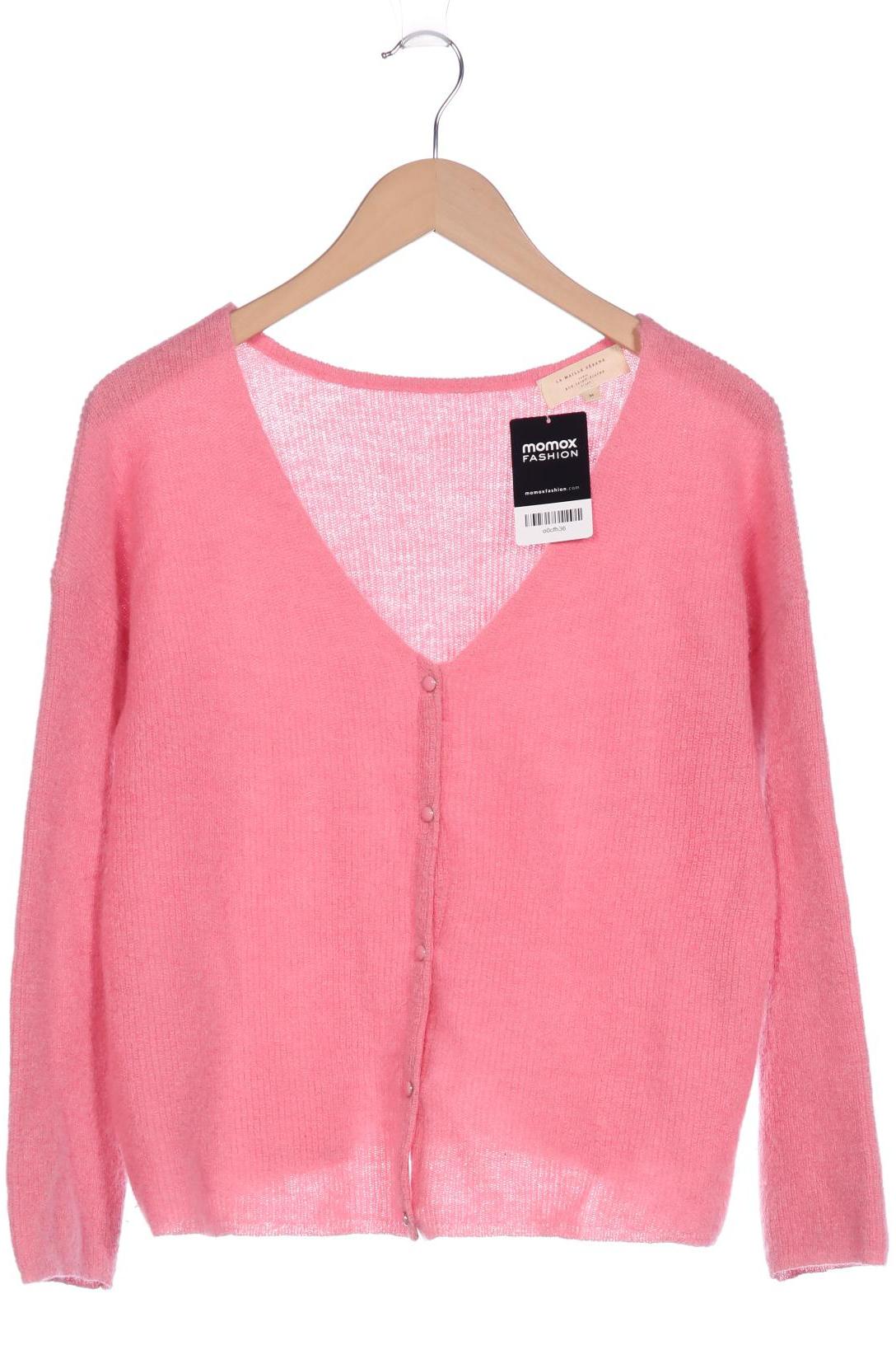 

Sezane Damen Strickjacke, pink, Gr. 38