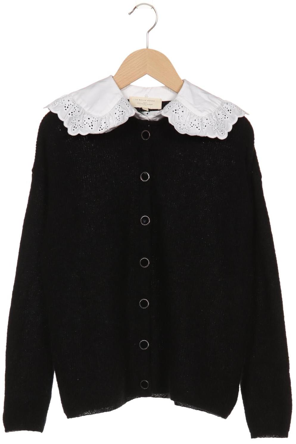 

Sezane Damen Strickjacke, schwarz, Gr. 32