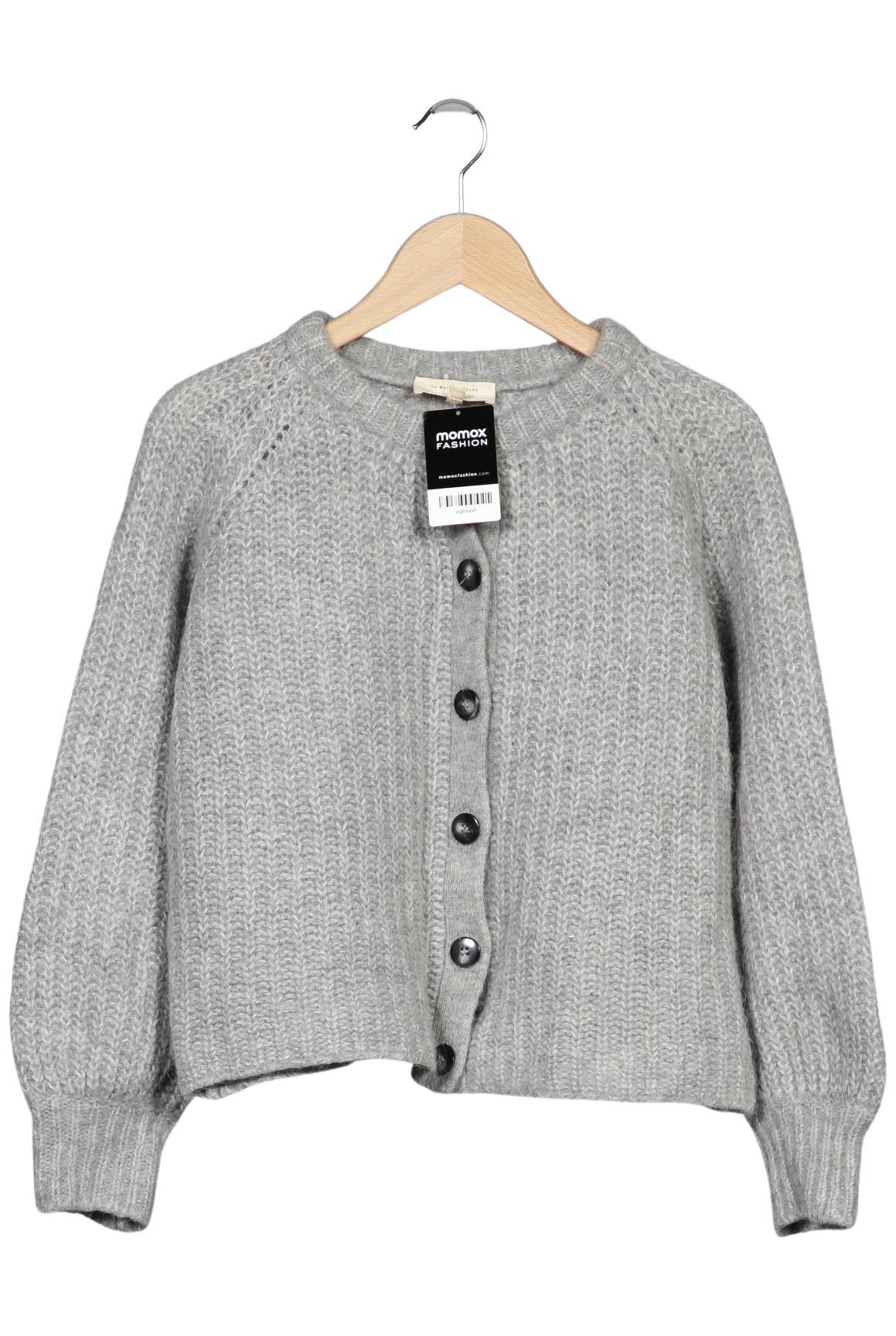 

Sezane Damen Strickjacke, grau, Gr. 38