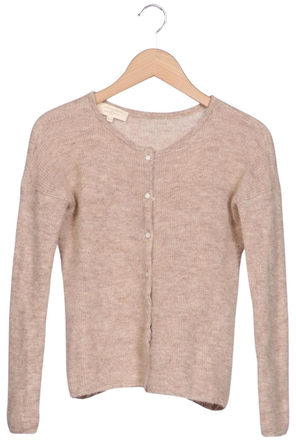 

Sezane Damen Strickjacke, beige, Gr. 32