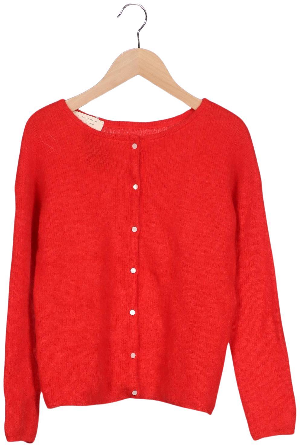 

Sezane Damen Strickjacke, rot, Gr. 32