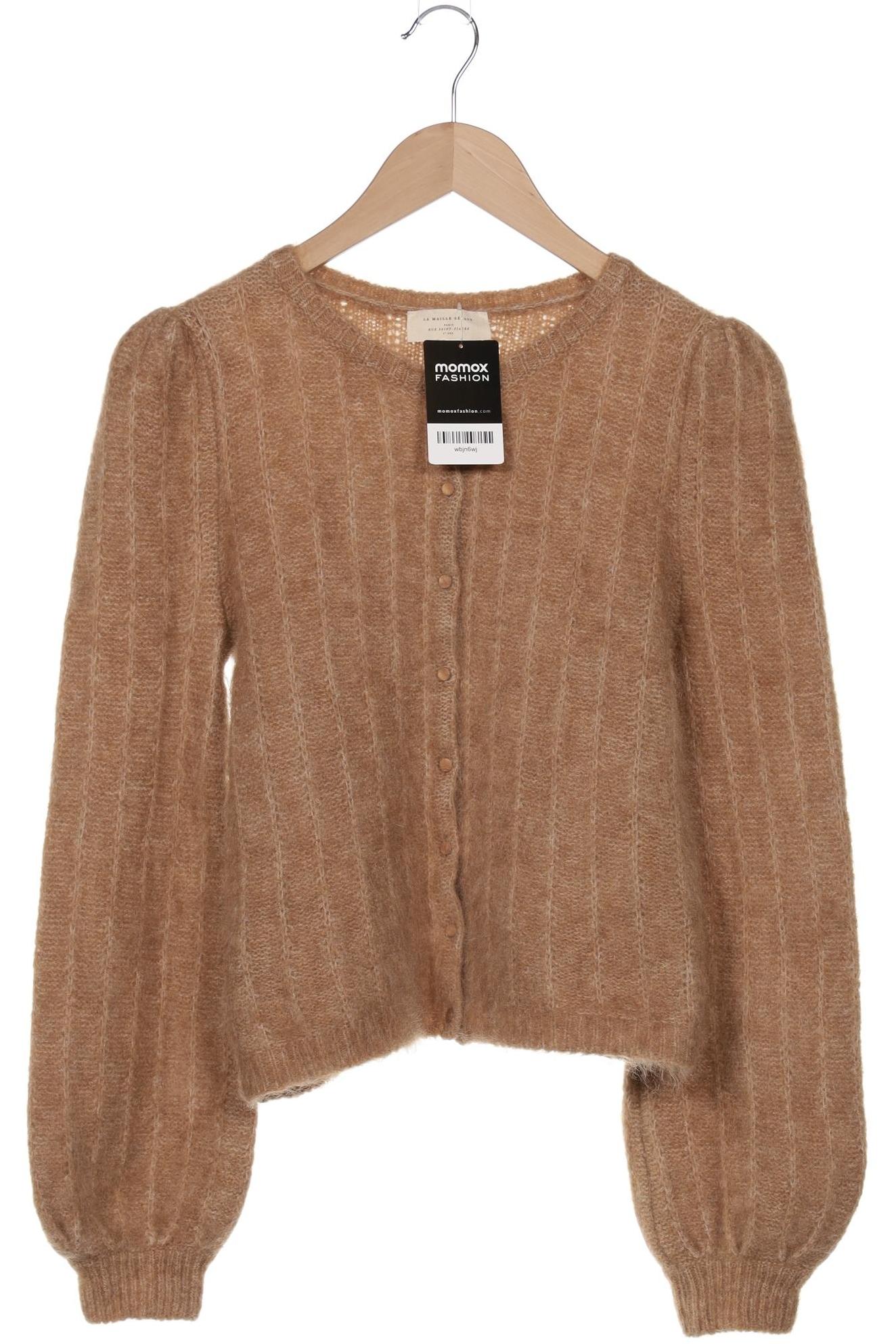 

Sezane Damen Strickjacke, braun, Gr. 36