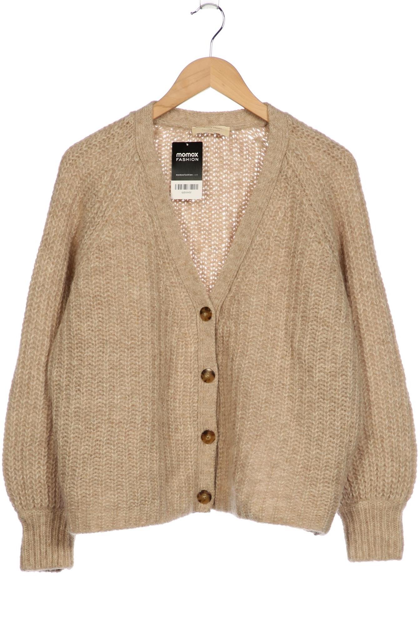 

Sezane Damen Strickjacke, beige, Gr. 38
