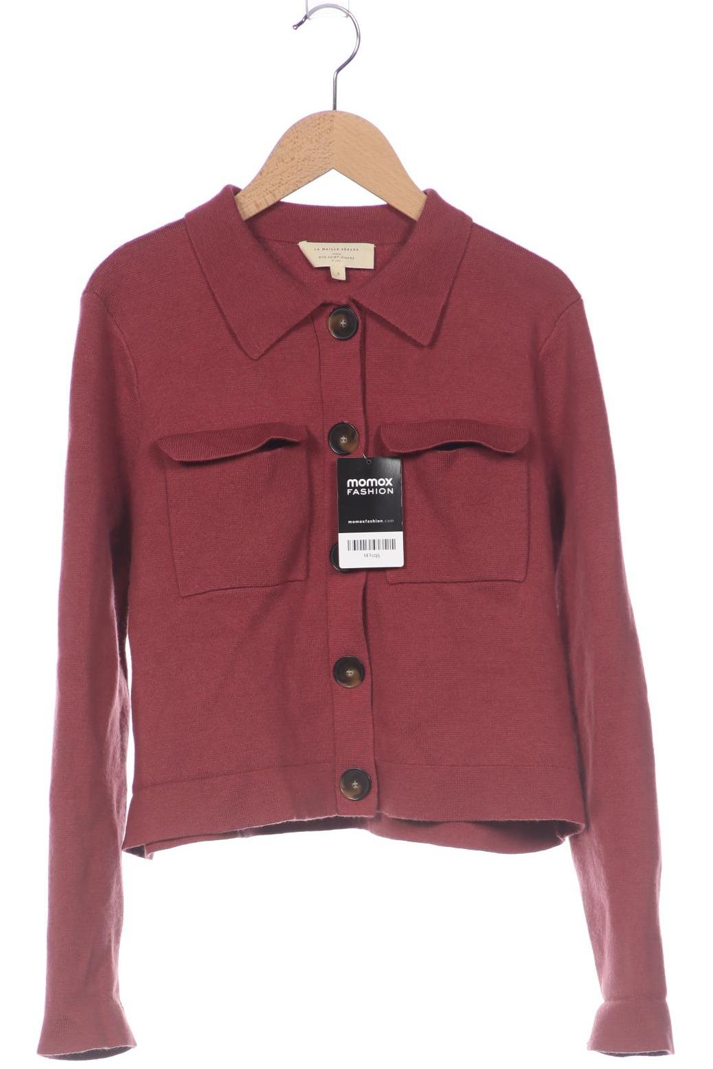 

Sezane Damen Strickjacke, pink, Gr. 36