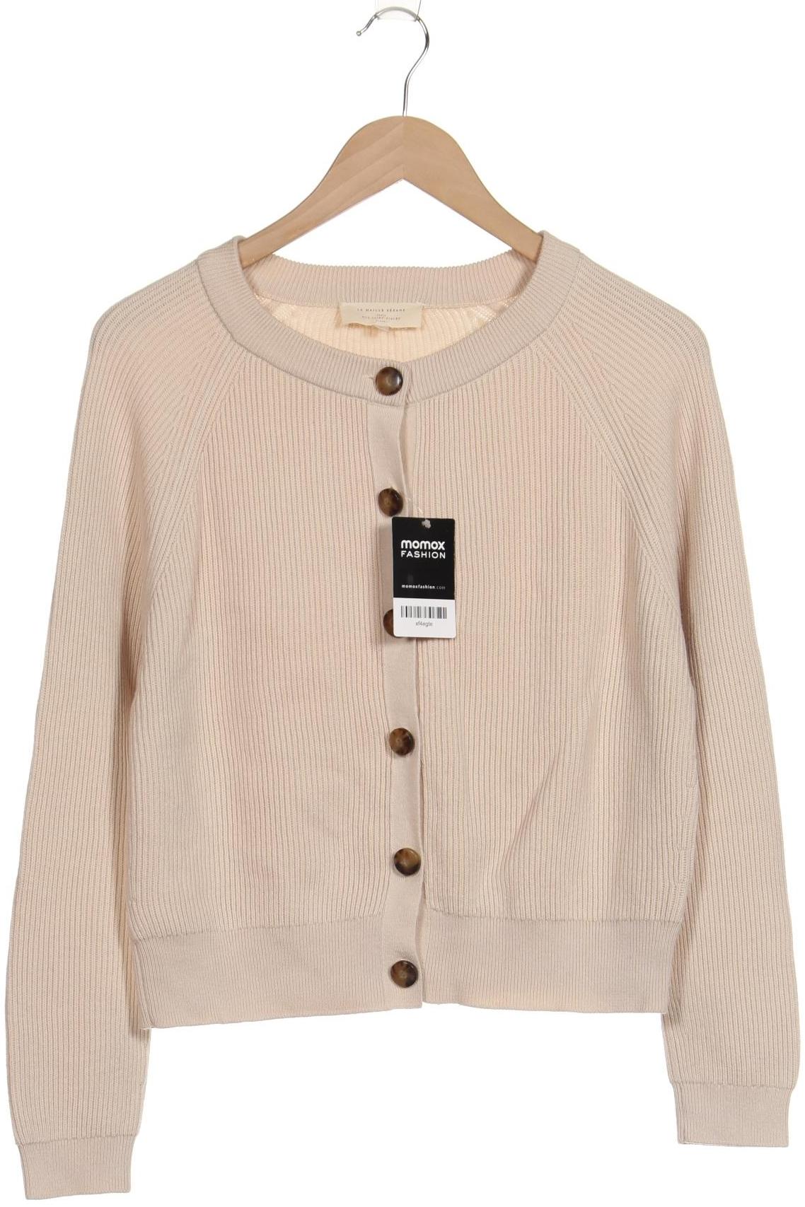 

Sezane Damen Strickjacke, beige, Gr. 42