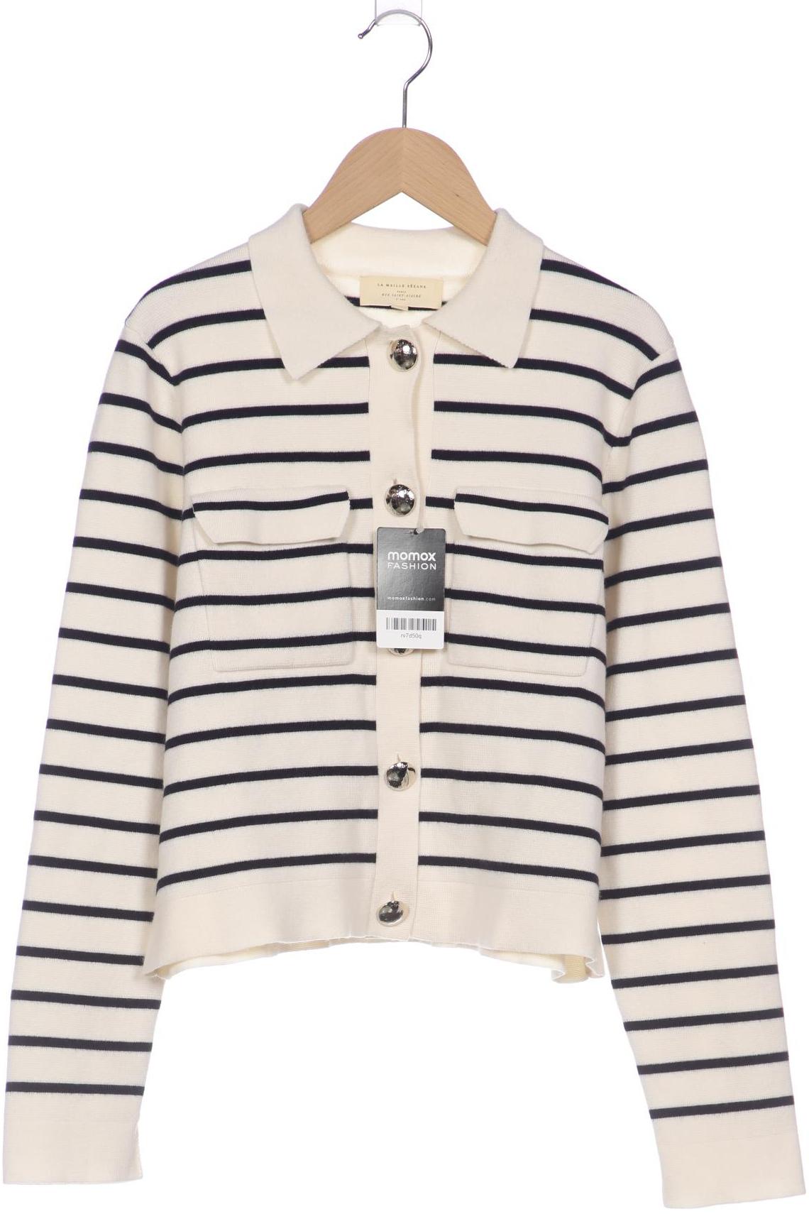 

Sezane Damen Strickjacke, cremeweiß, Gr. 38