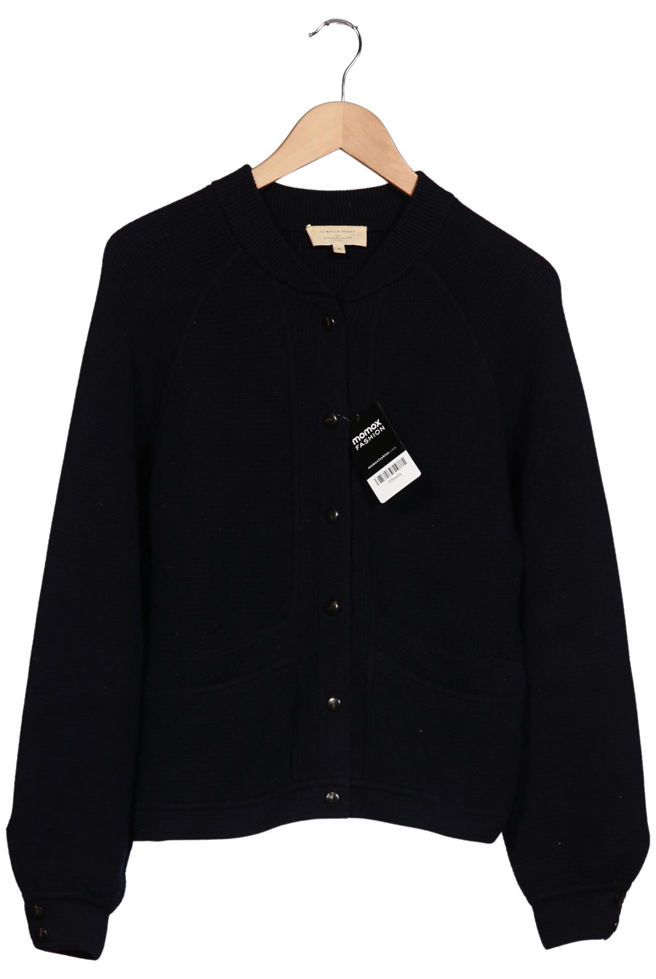 

Sezane Damen Strickjacke, marineblau, Gr. 38