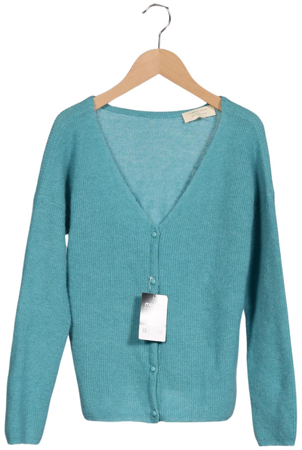 

Sezane Damen Strickjacke, türkis, Gr. 36