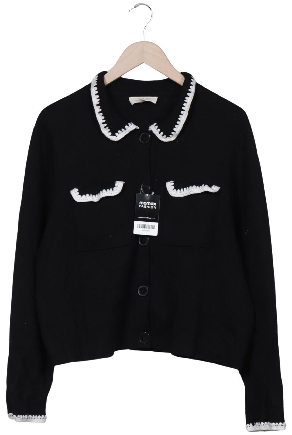 

Sezane Damen Strickjacke, schwarz, Gr. 48