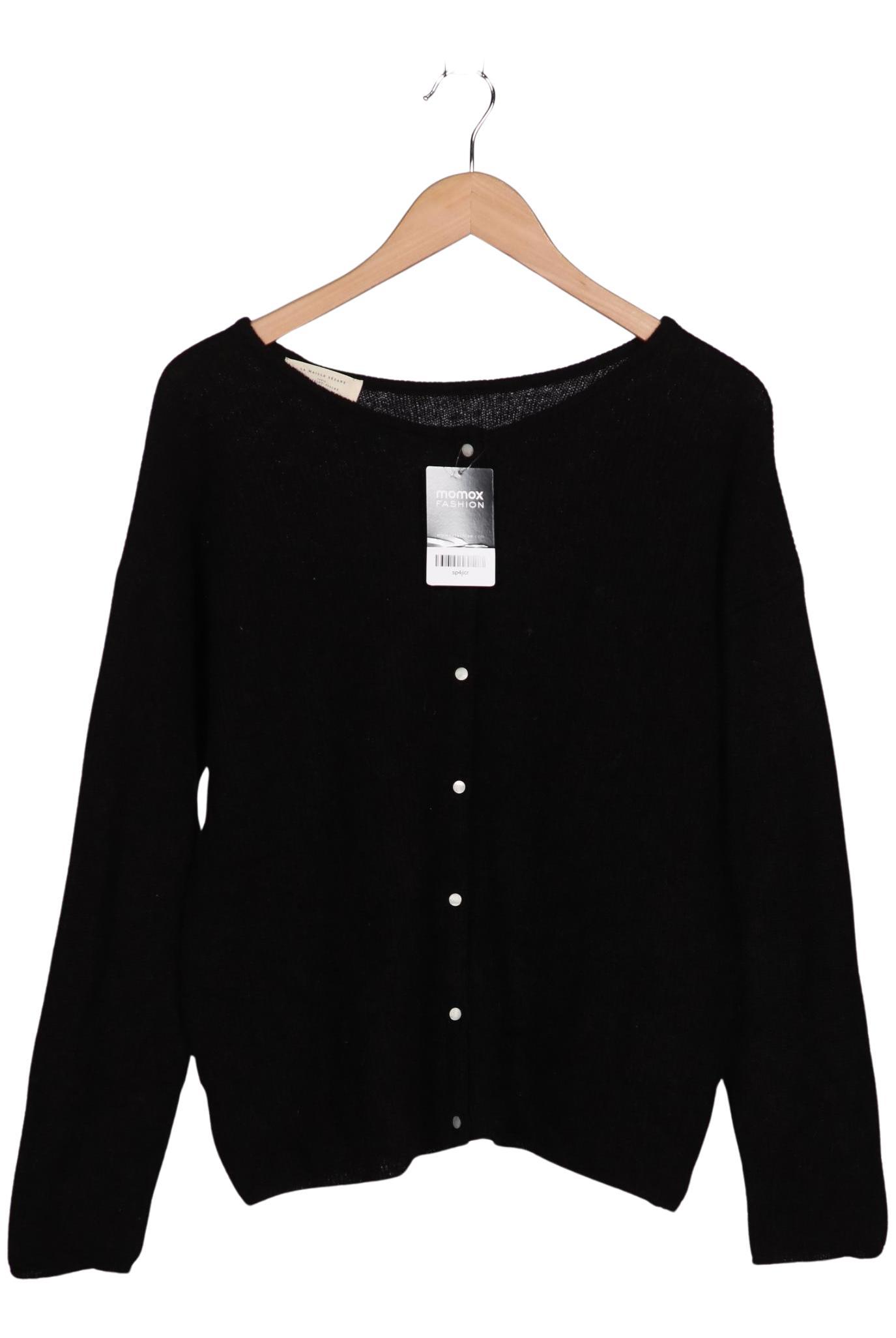 

Sezane Damen Strickjacke, schwarz, Gr. 38