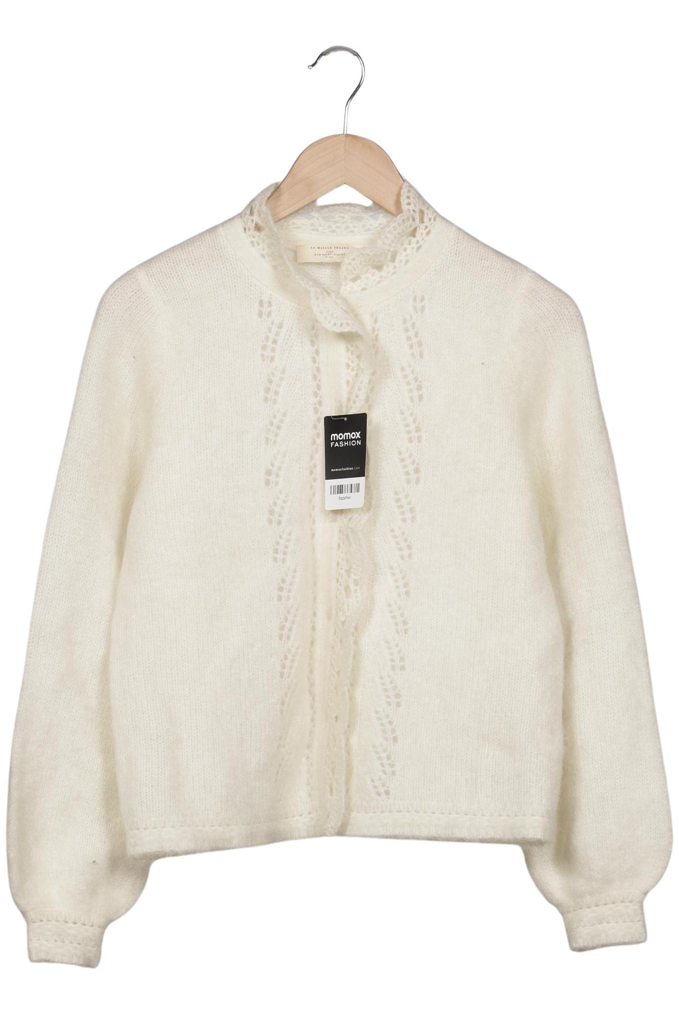 

Sezane Damen Strickjacke, cremeweiß, Gr. 36