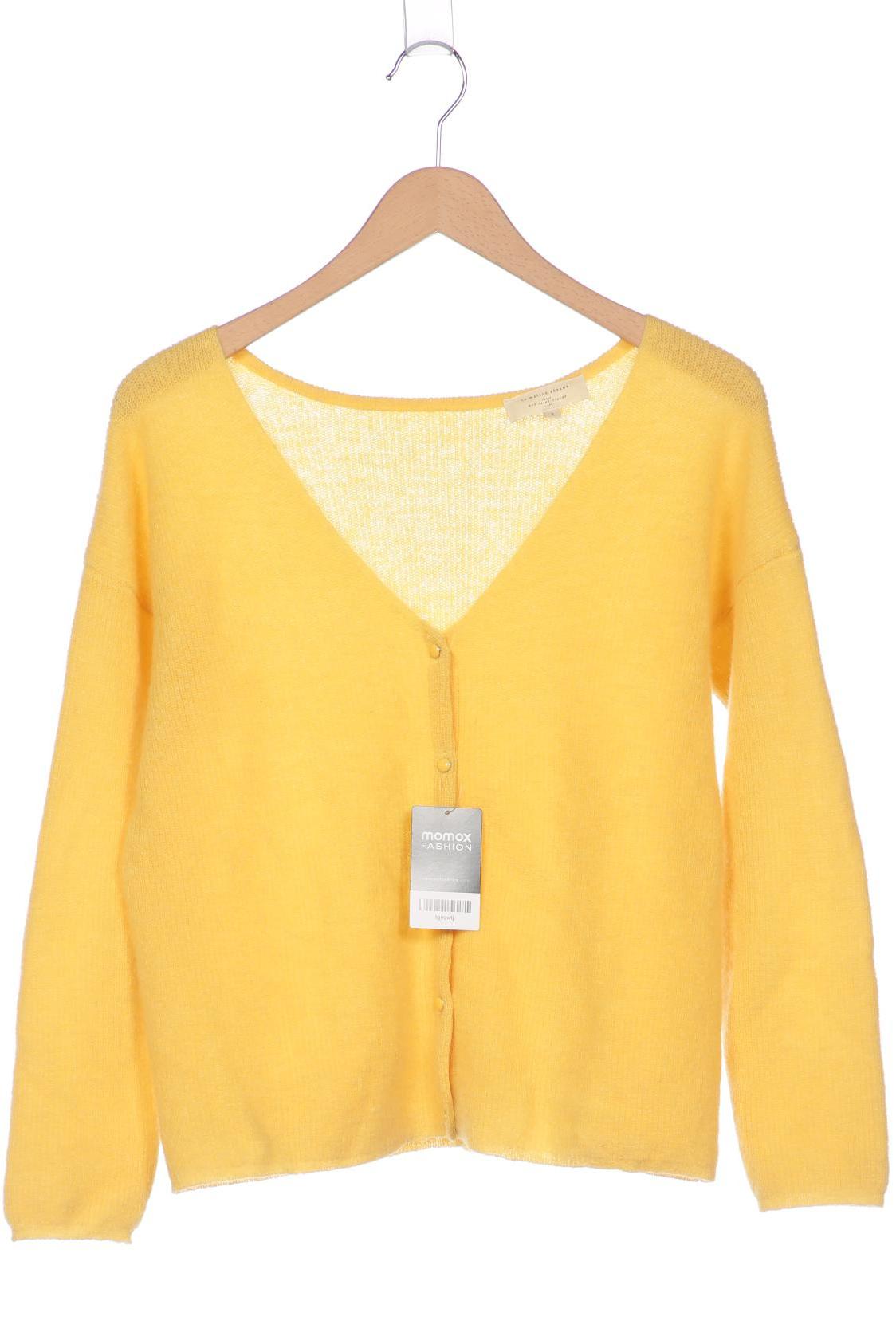 

Sezane Damen Strickjacke, gelb, Gr. 36