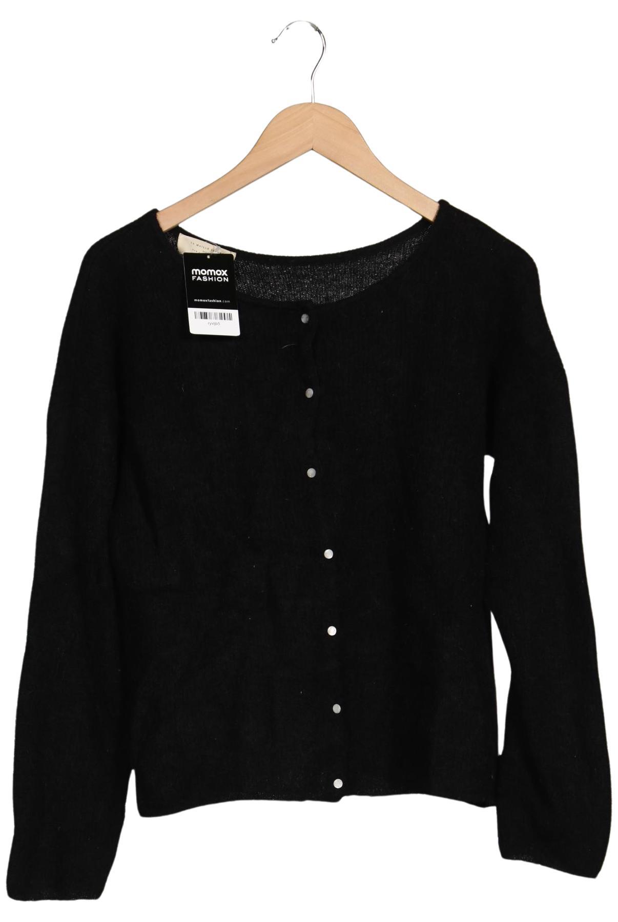 

Sezane Damen Strickjacke, schwarz, Gr. 38