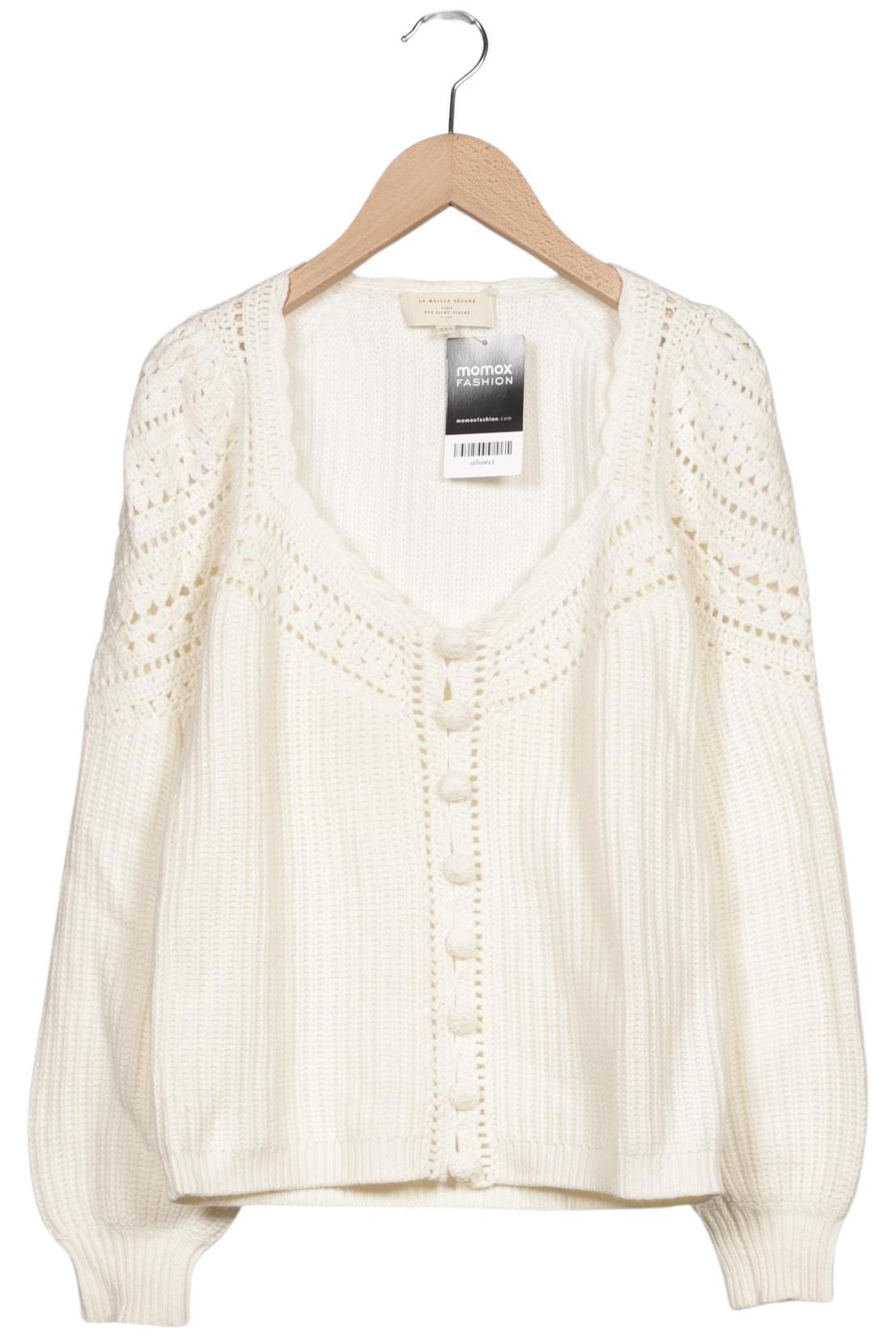 

Sezane Damen Strickjacke, cremeweiß, Gr. 32