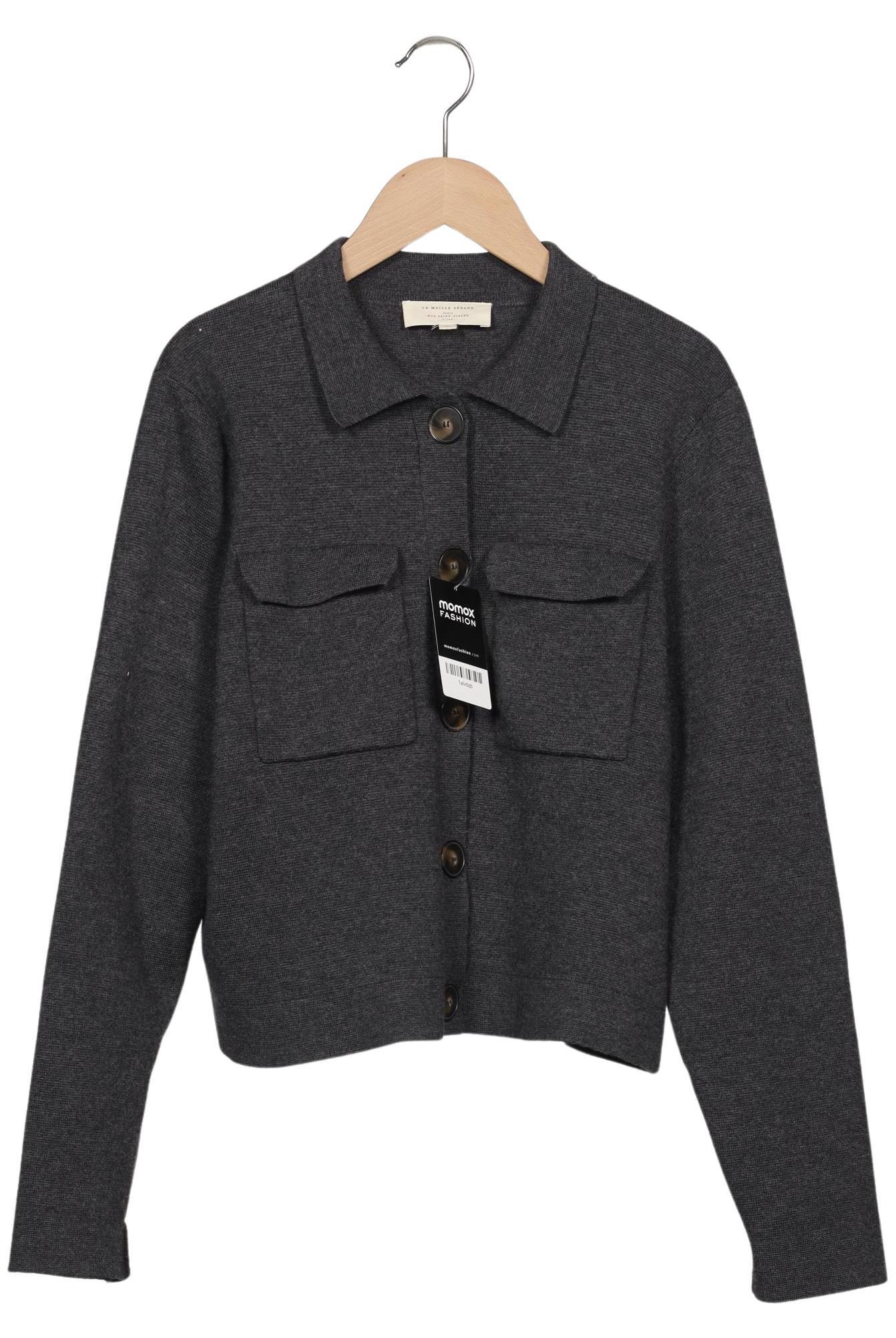 

Sezane Damen Strickjacke, grau, Gr. 38