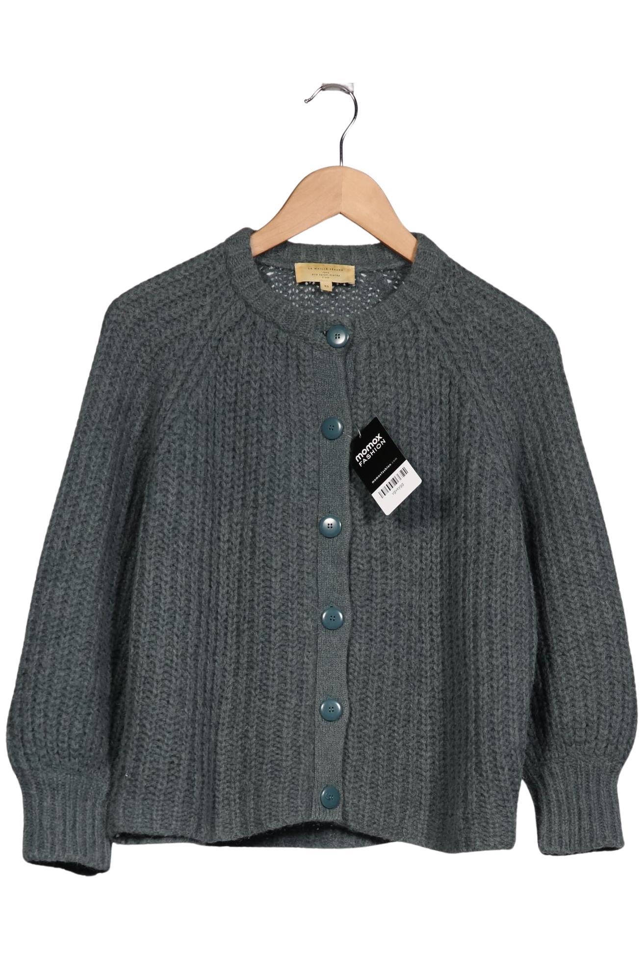 

Sezane Damen Strickjacke, türkis, Gr. 34