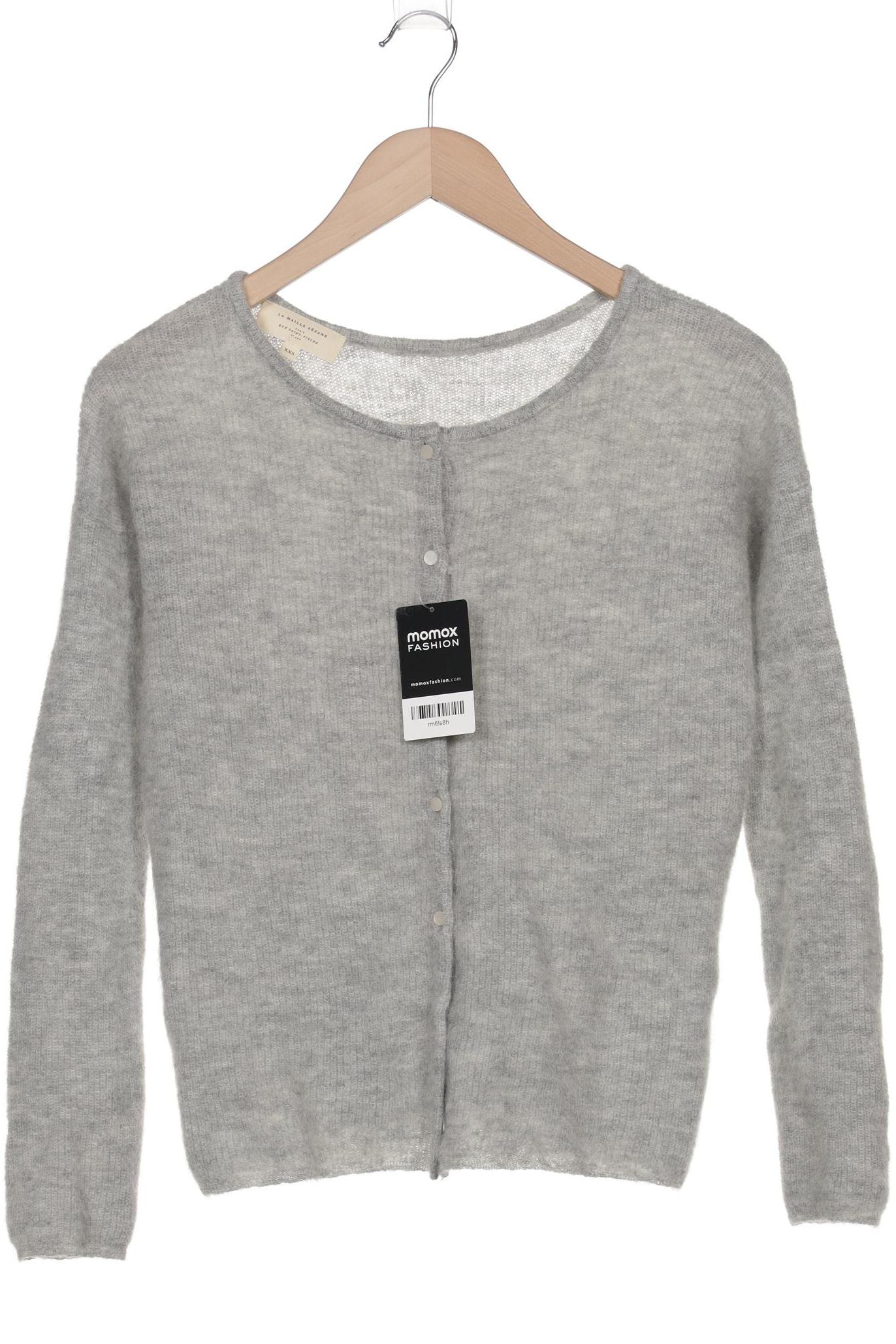 

Sezane Damen Strickjacke, grau, Gr. 32