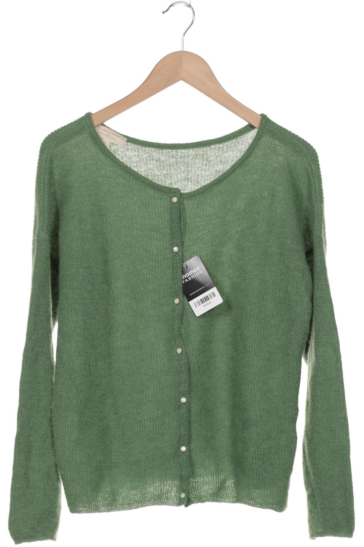 

Sezane Damen Strickjacke, grün, Gr. 42