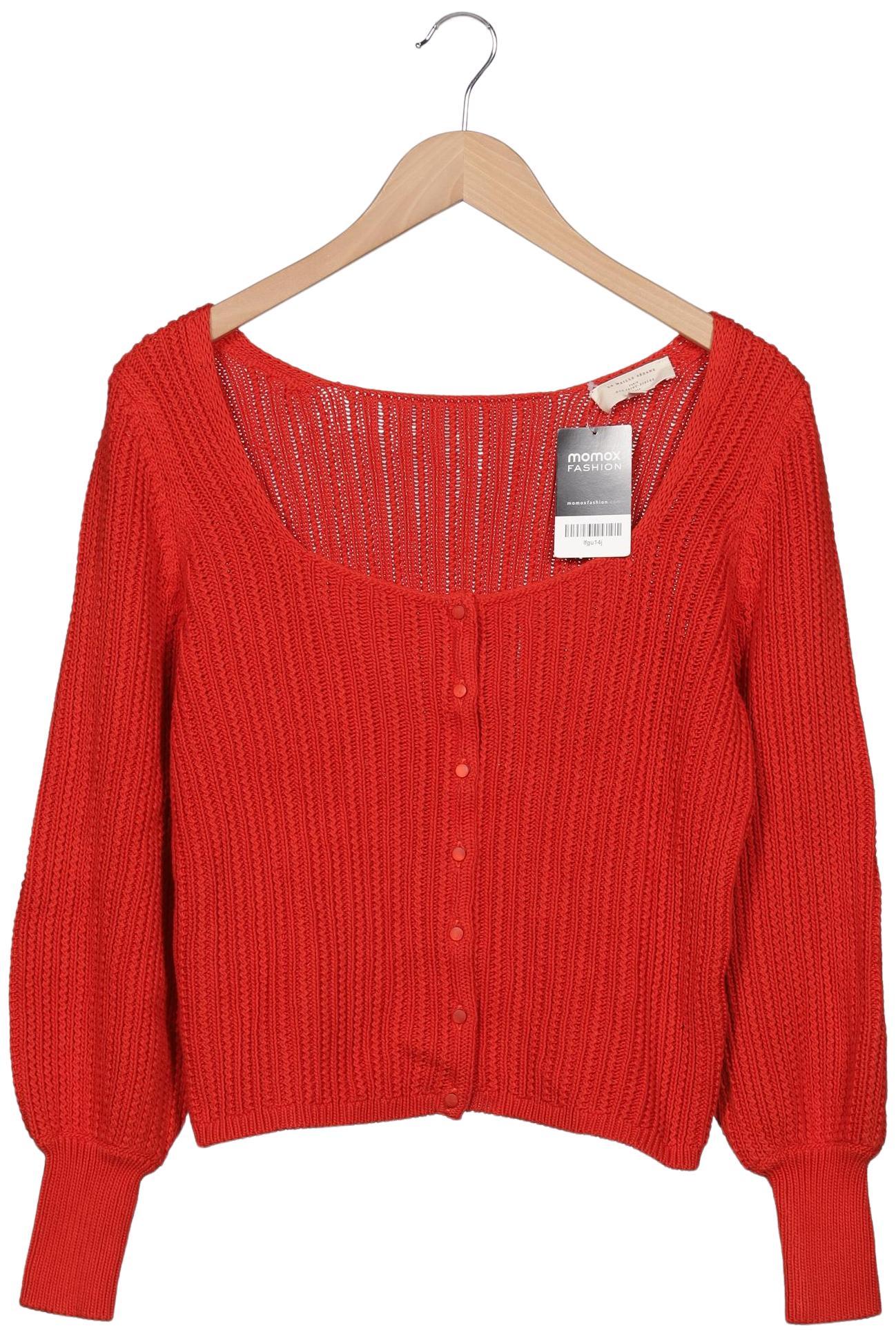 

Sezane Damen Strickjacke, rot, Gr. 38