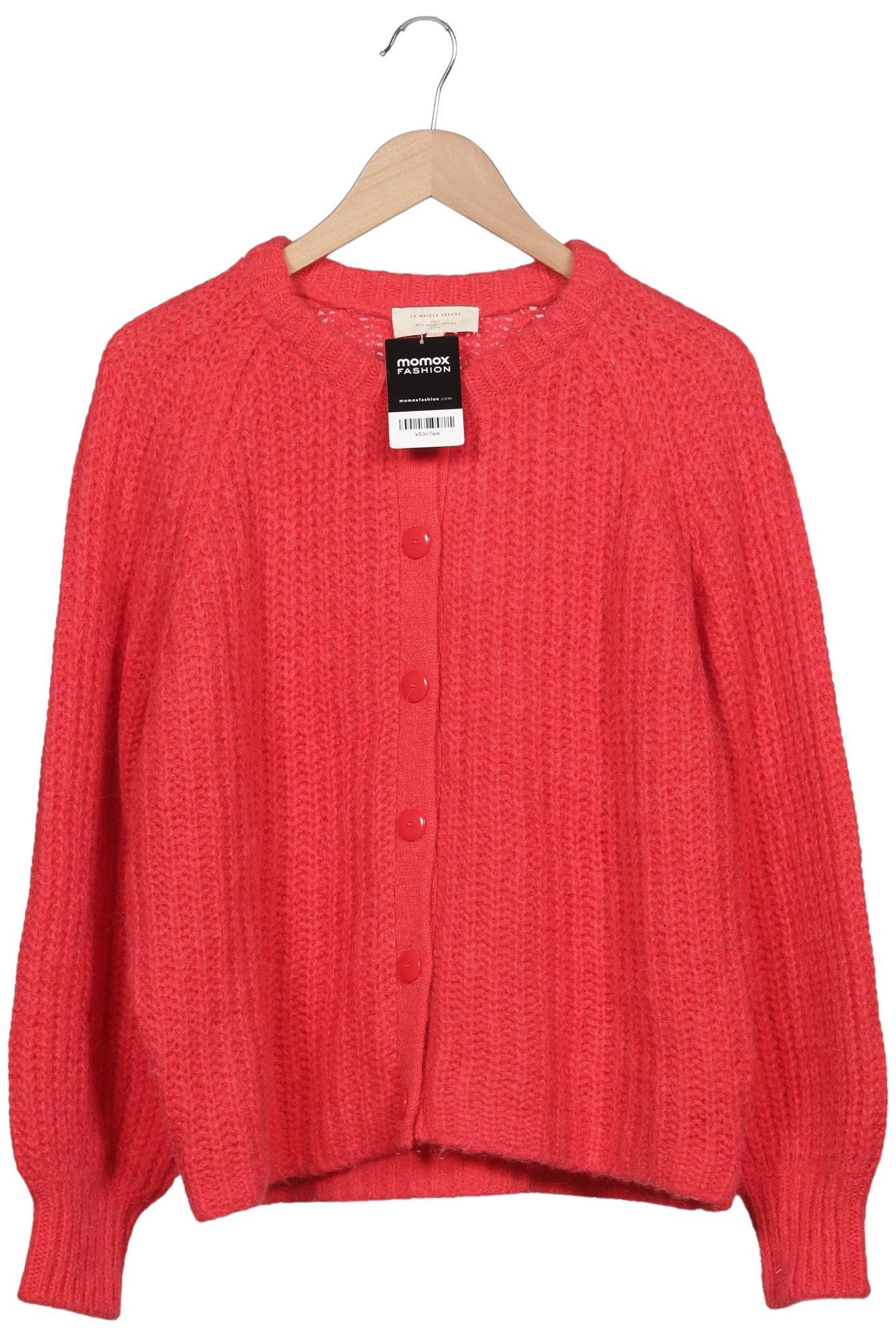 

Sezane Damen Strickjacke, rot, Gr. 42