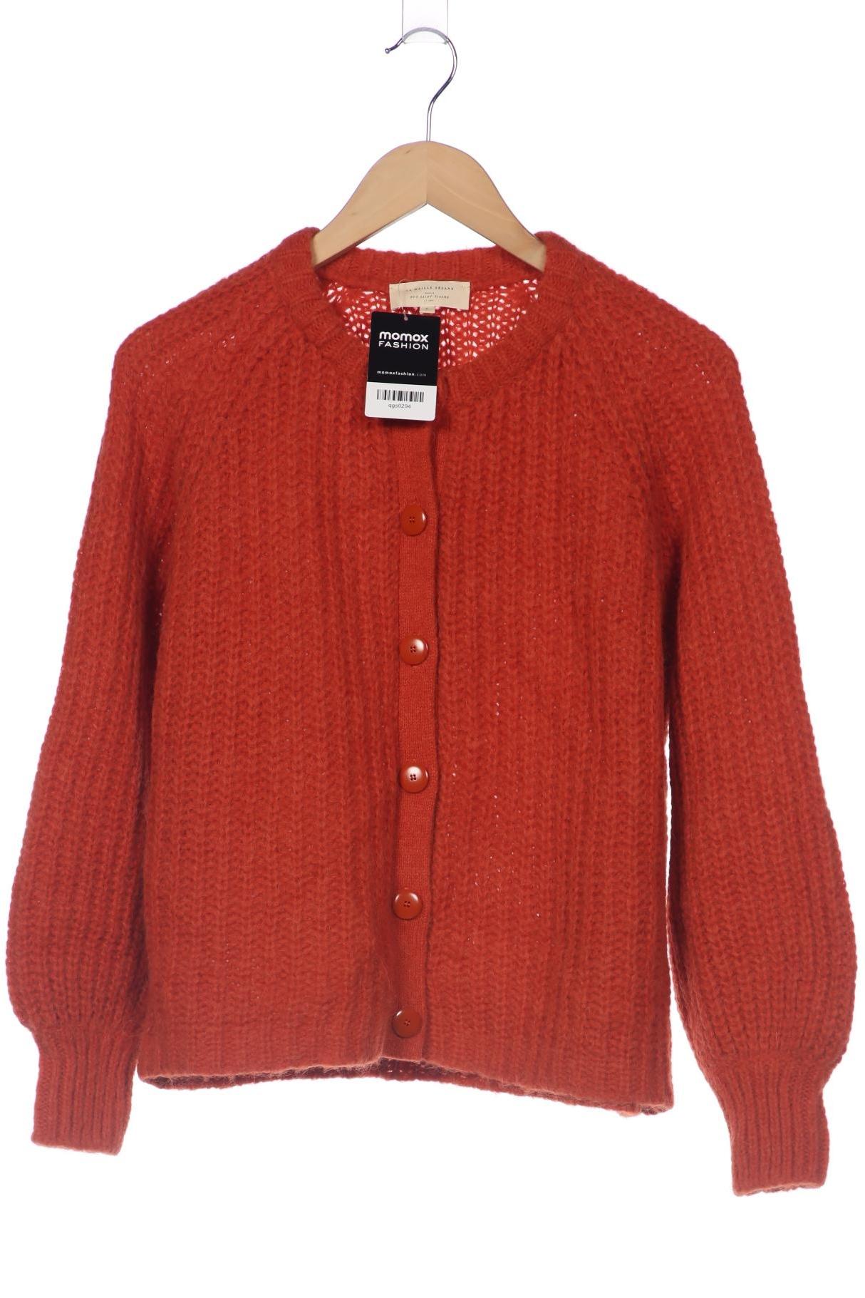 

Sezane Damen Strickjacke, orange, Gr. 36
