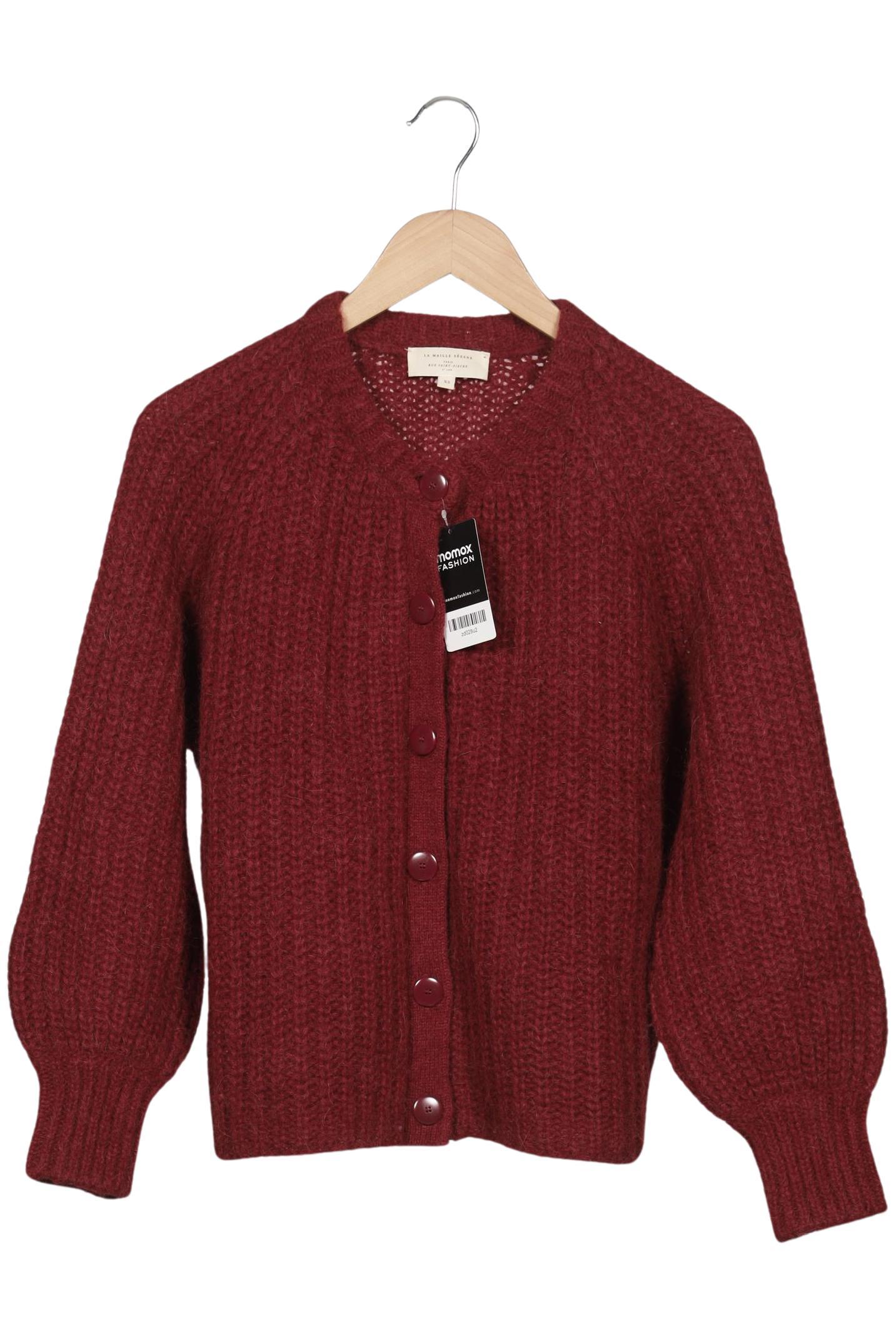 

Sezane Damen Strickjacke, bordeaux, Gr. 34