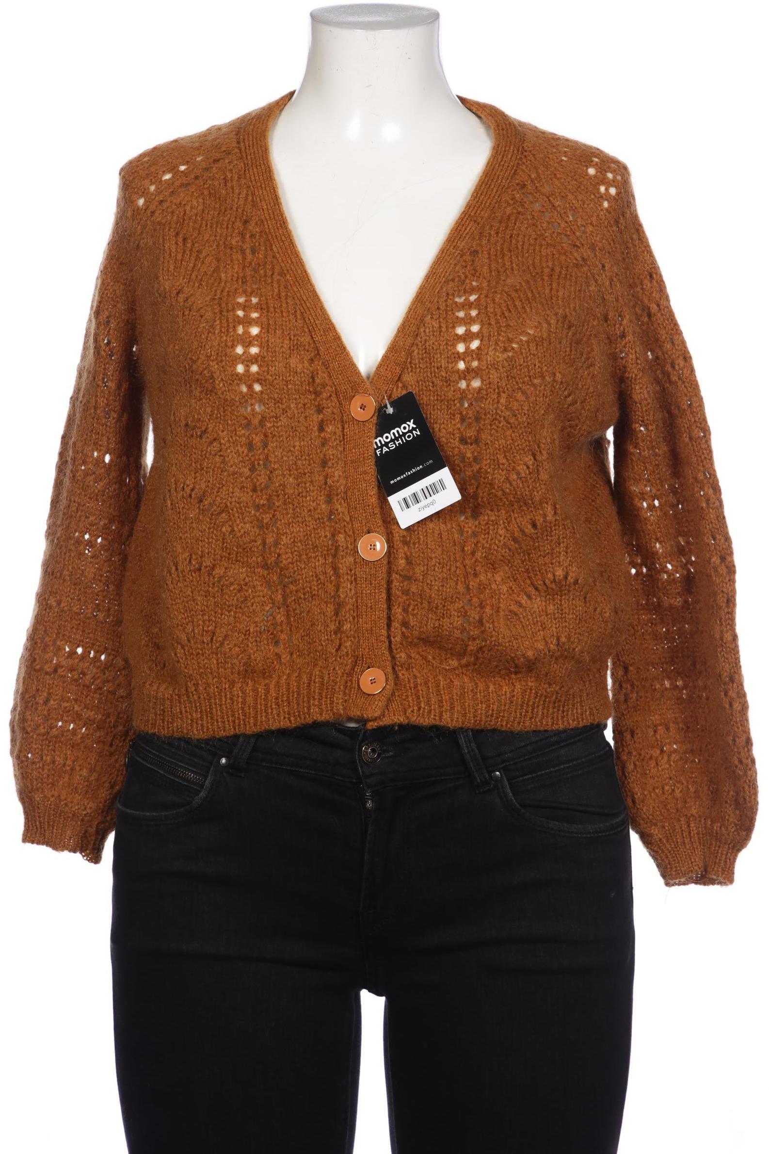 

Sezane Damen Strickjacke, braun, Gr. 44