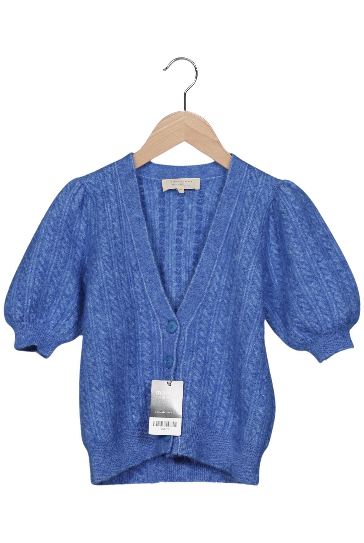 

Sezane Damen Strickjacke, blau, Gr. 34